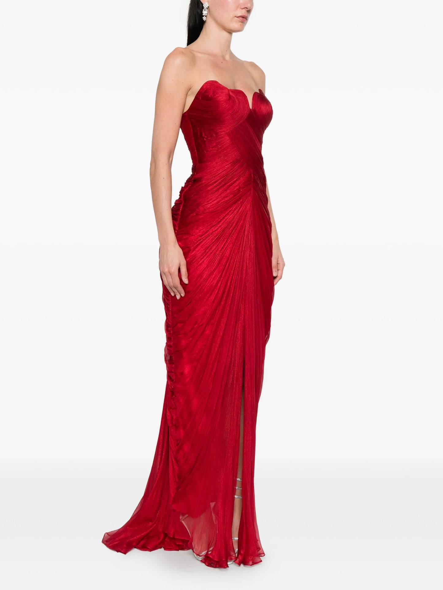 Marisa draped maxi dress