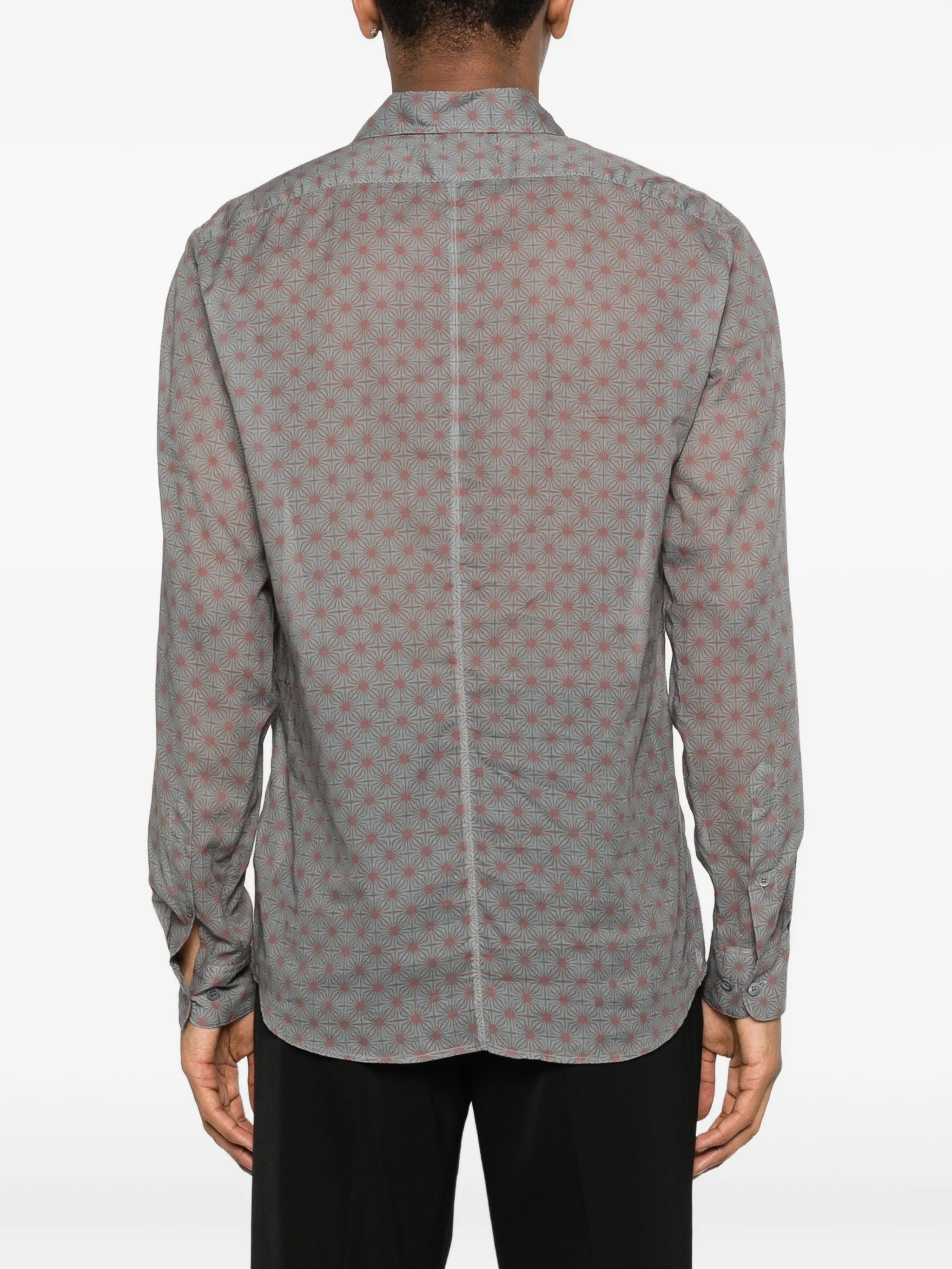 polka dot cotton shirt