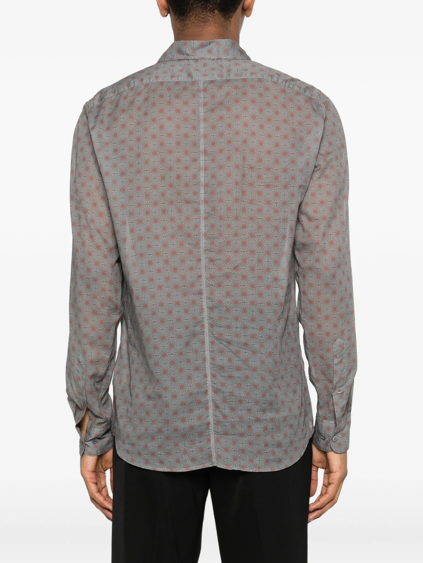 polka dot cotton shirt