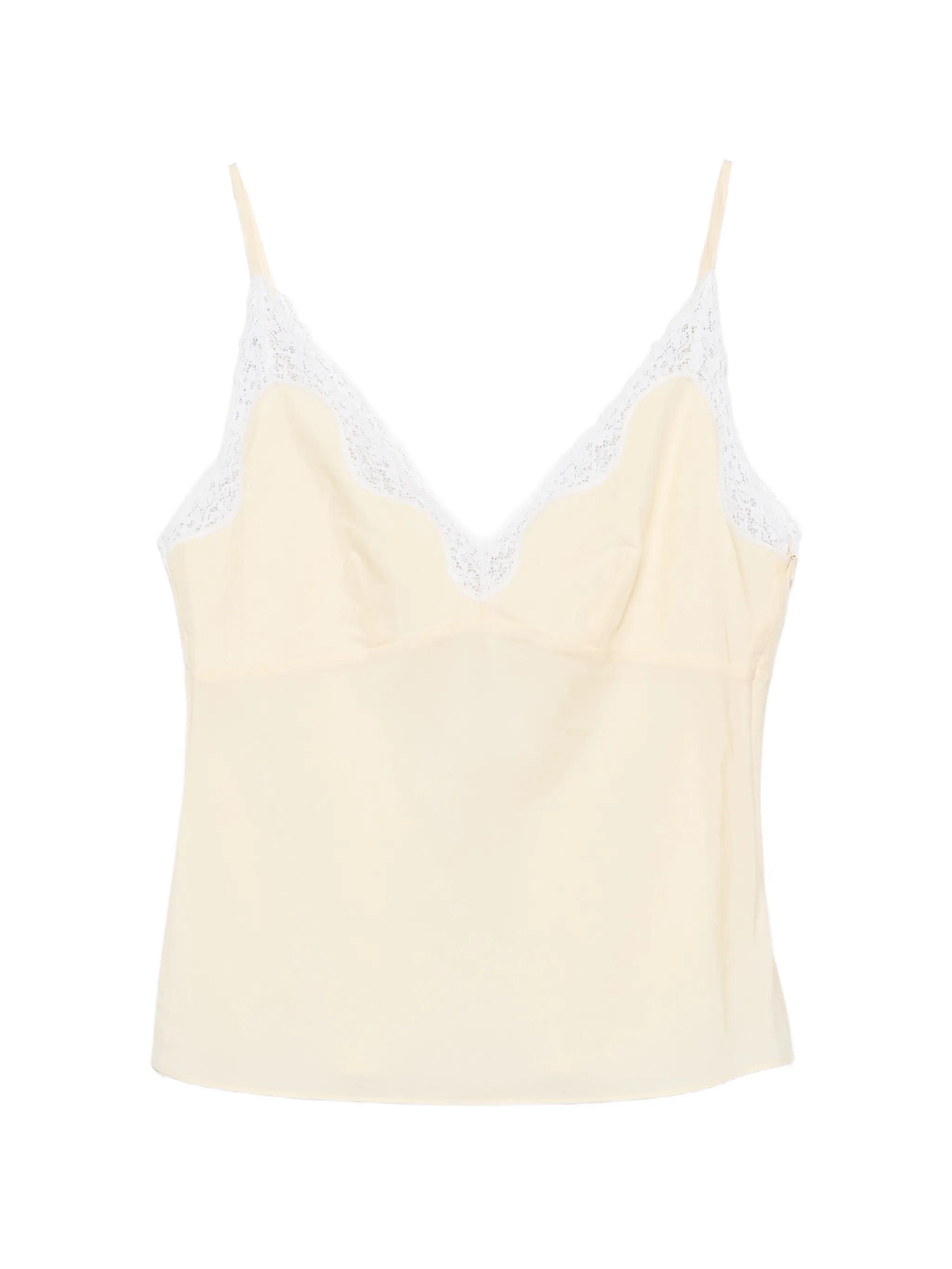 Tabitha lace-trim top