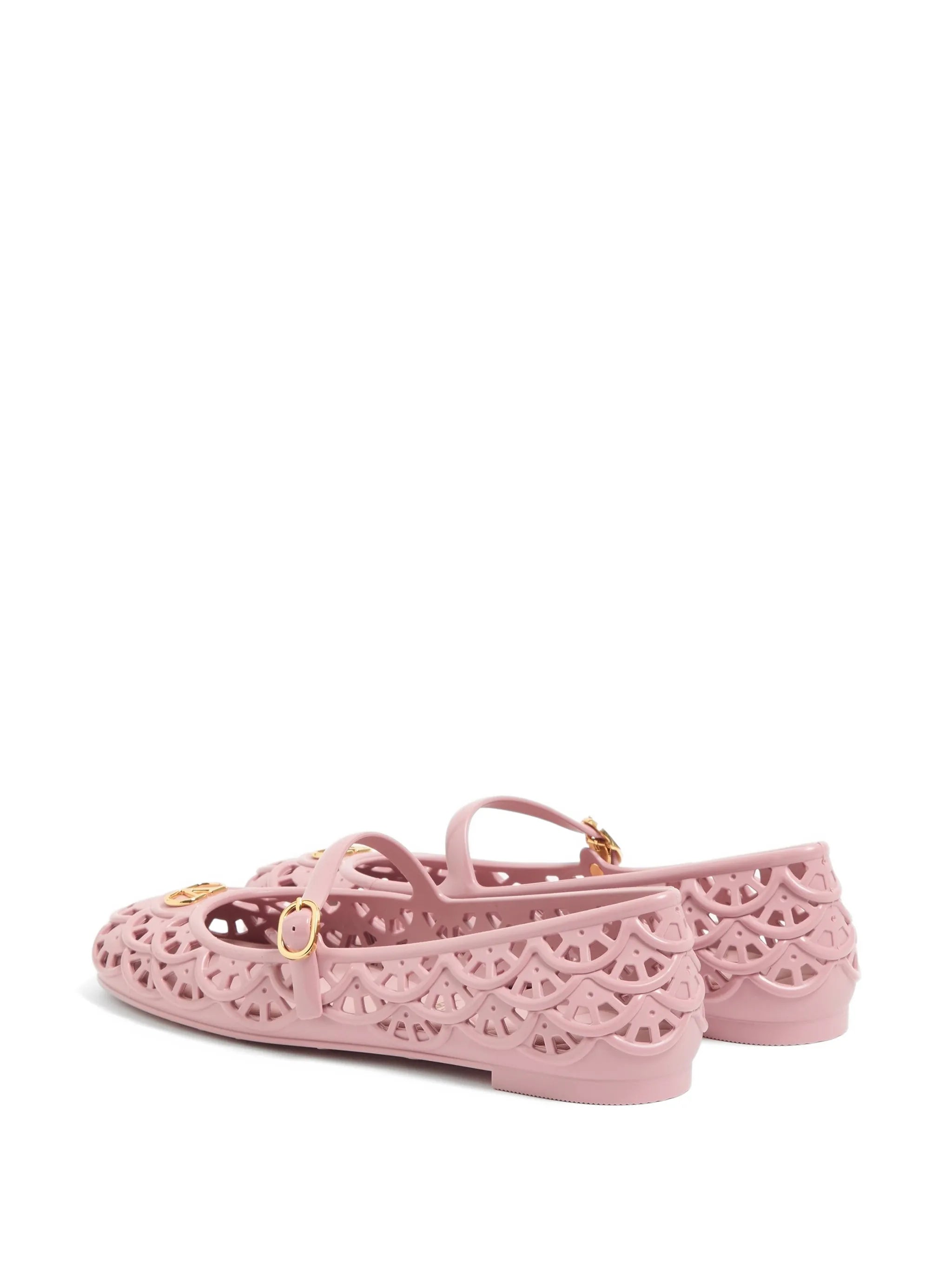 Ondette scalloped ballet flats