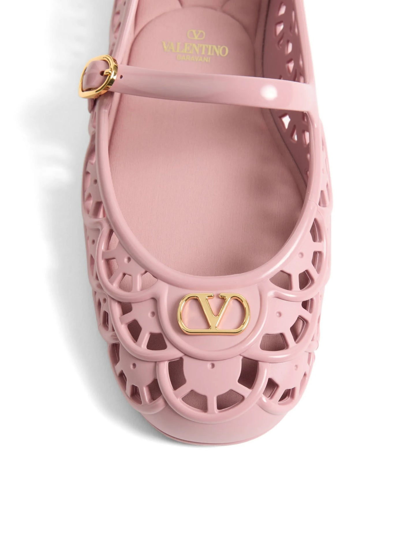 Ondette scalloped ballet flats