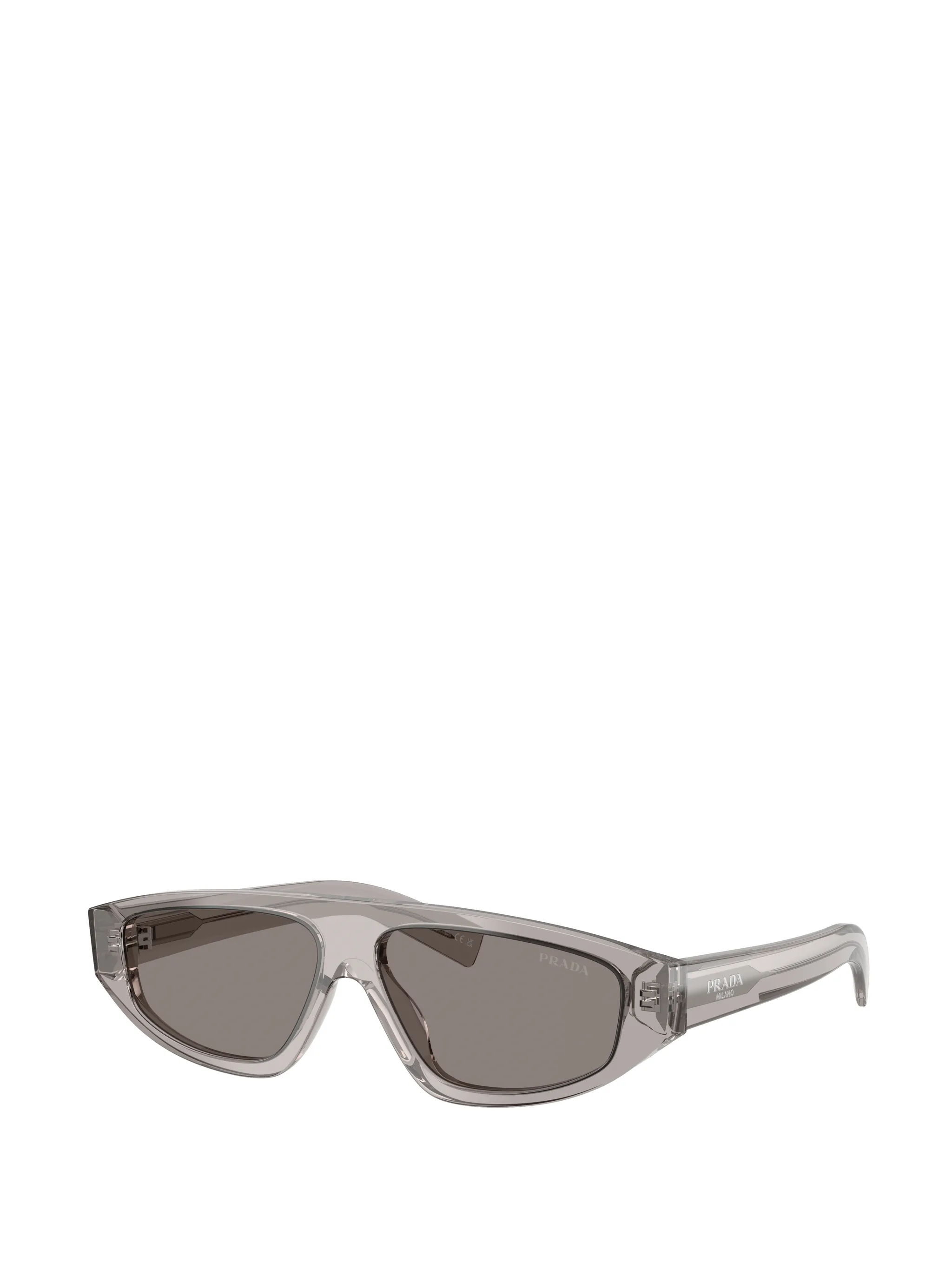geometric-frame sunglasses