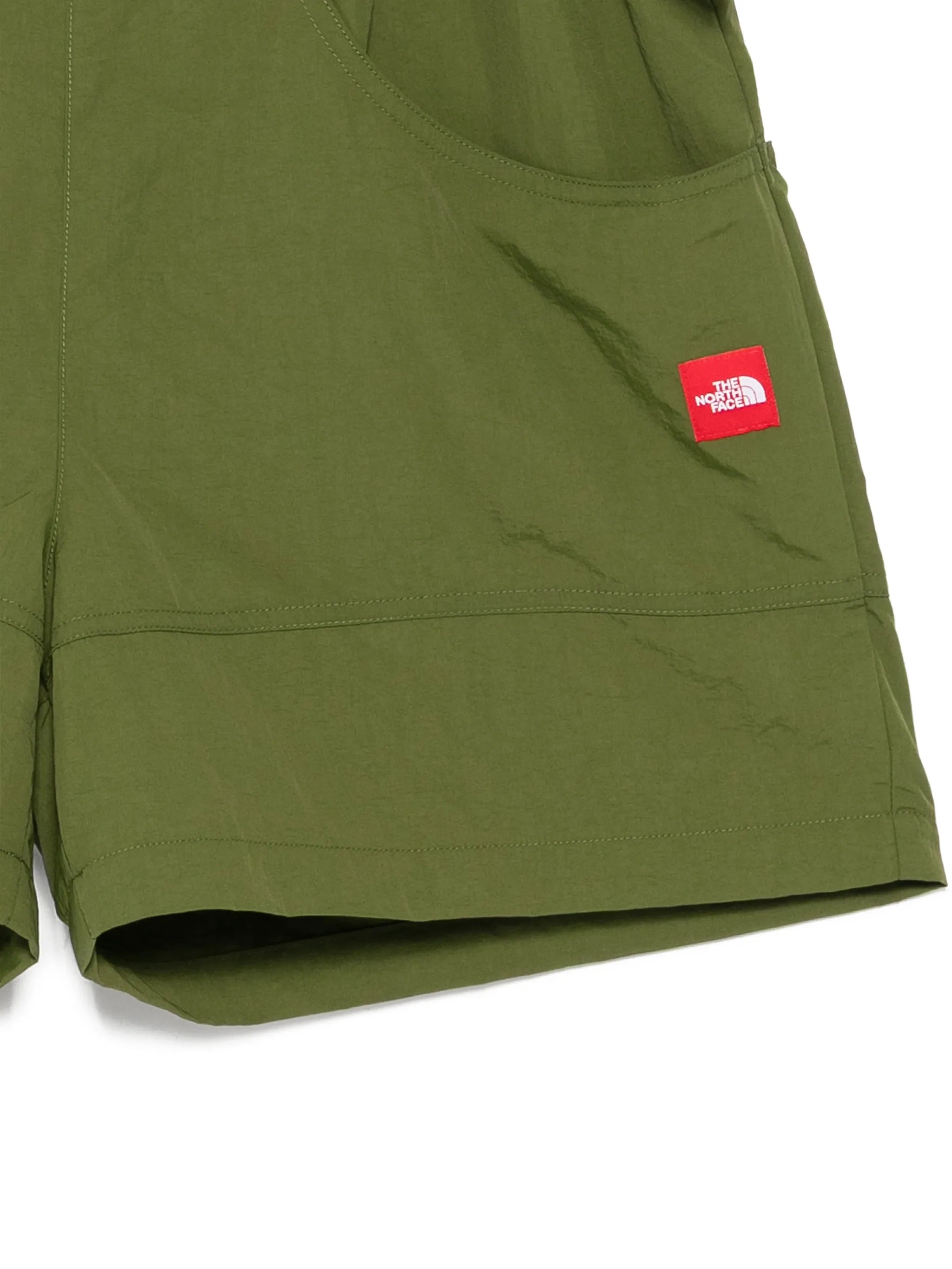 Red Box belted shorts