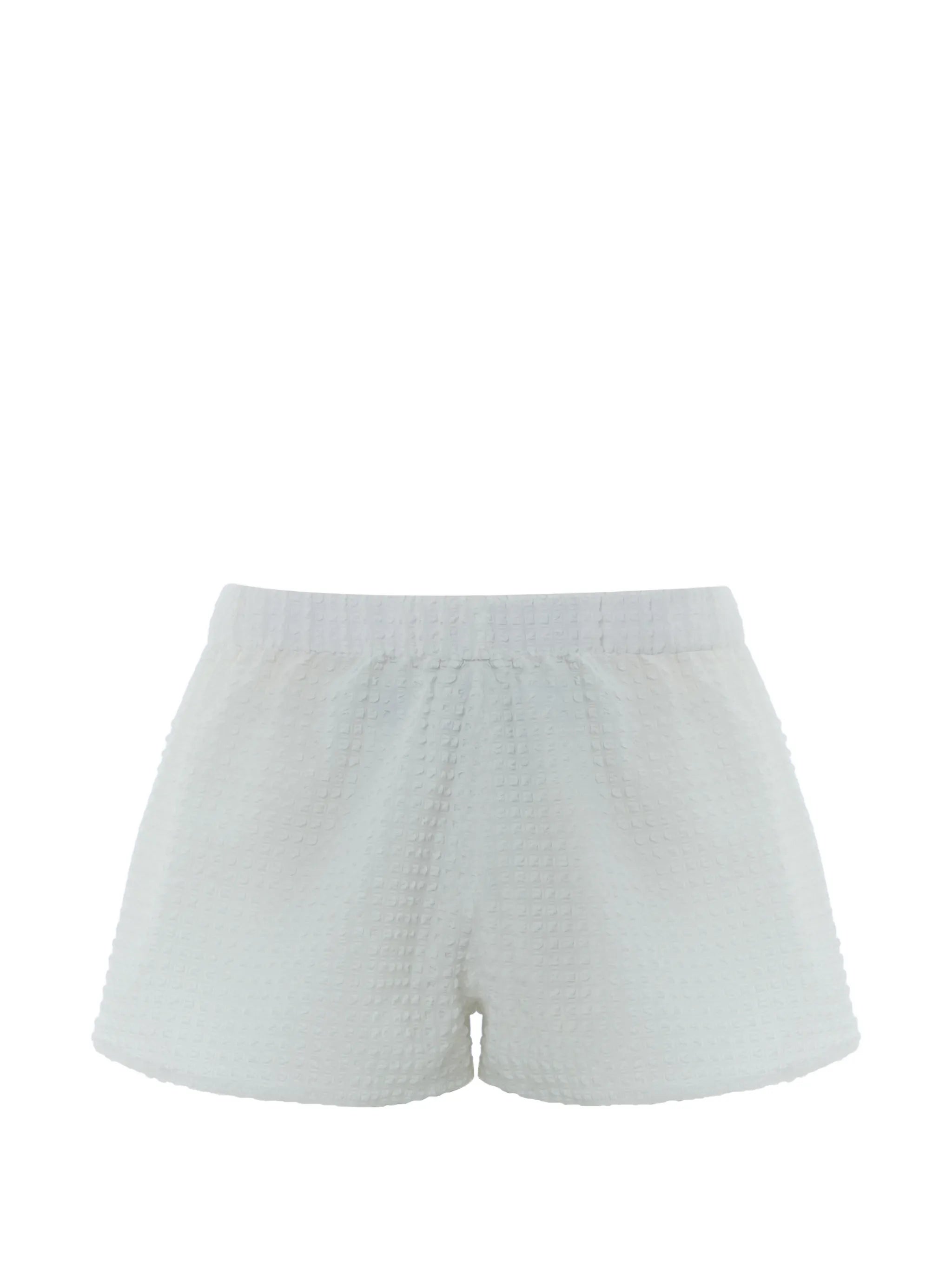 seersucker runner shorts