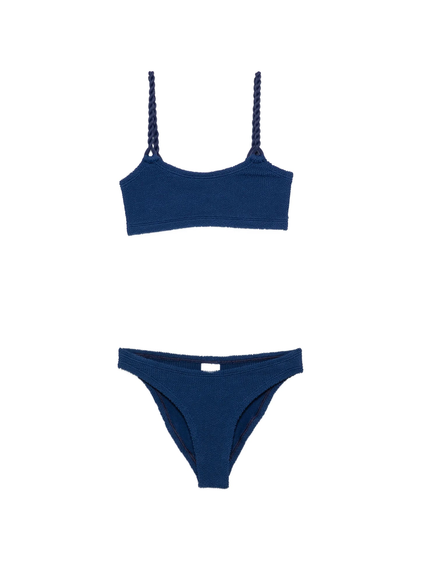 Phoebe crinkle-effect bikini