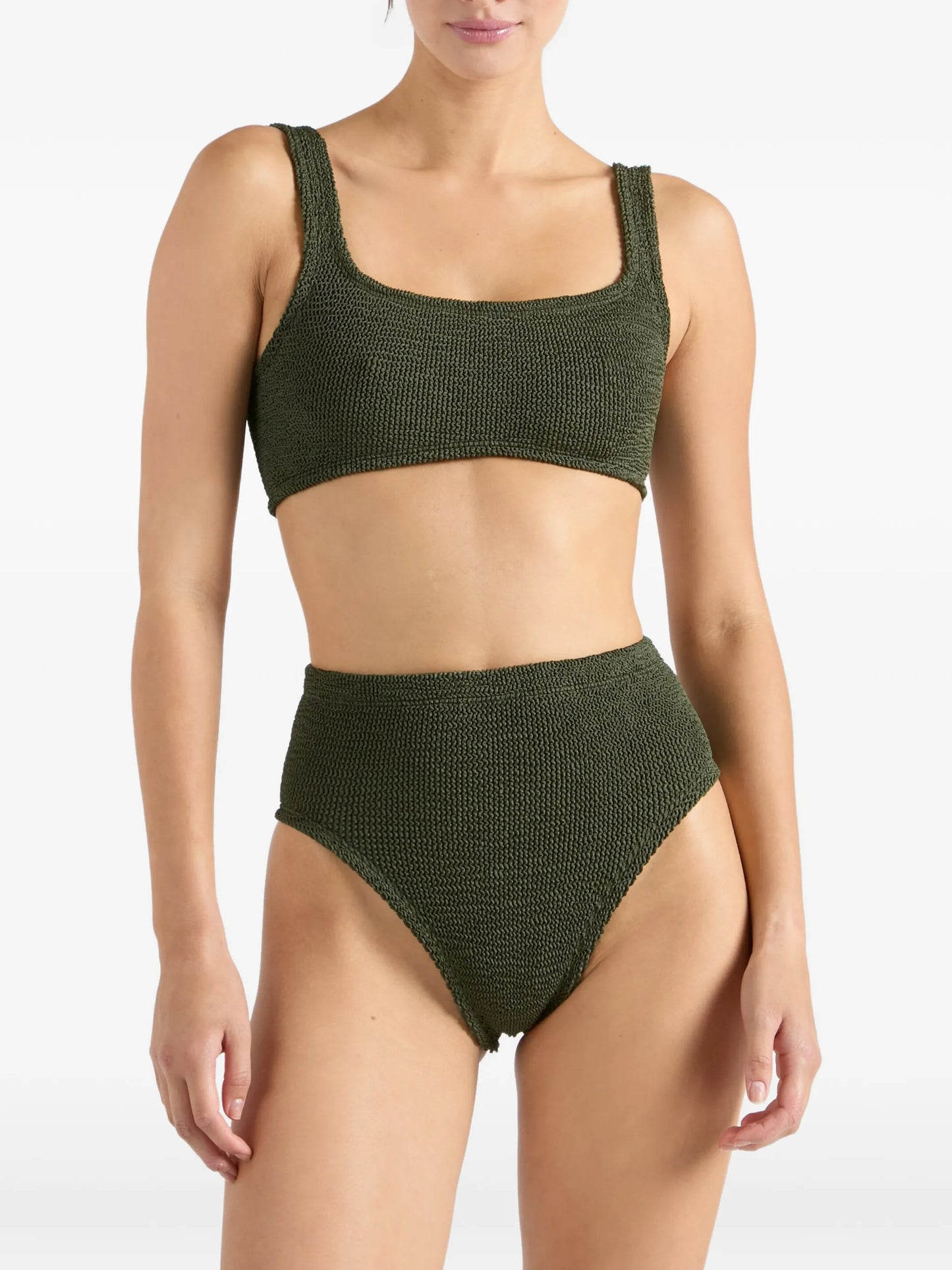 Patricia crinkle-effect bikini