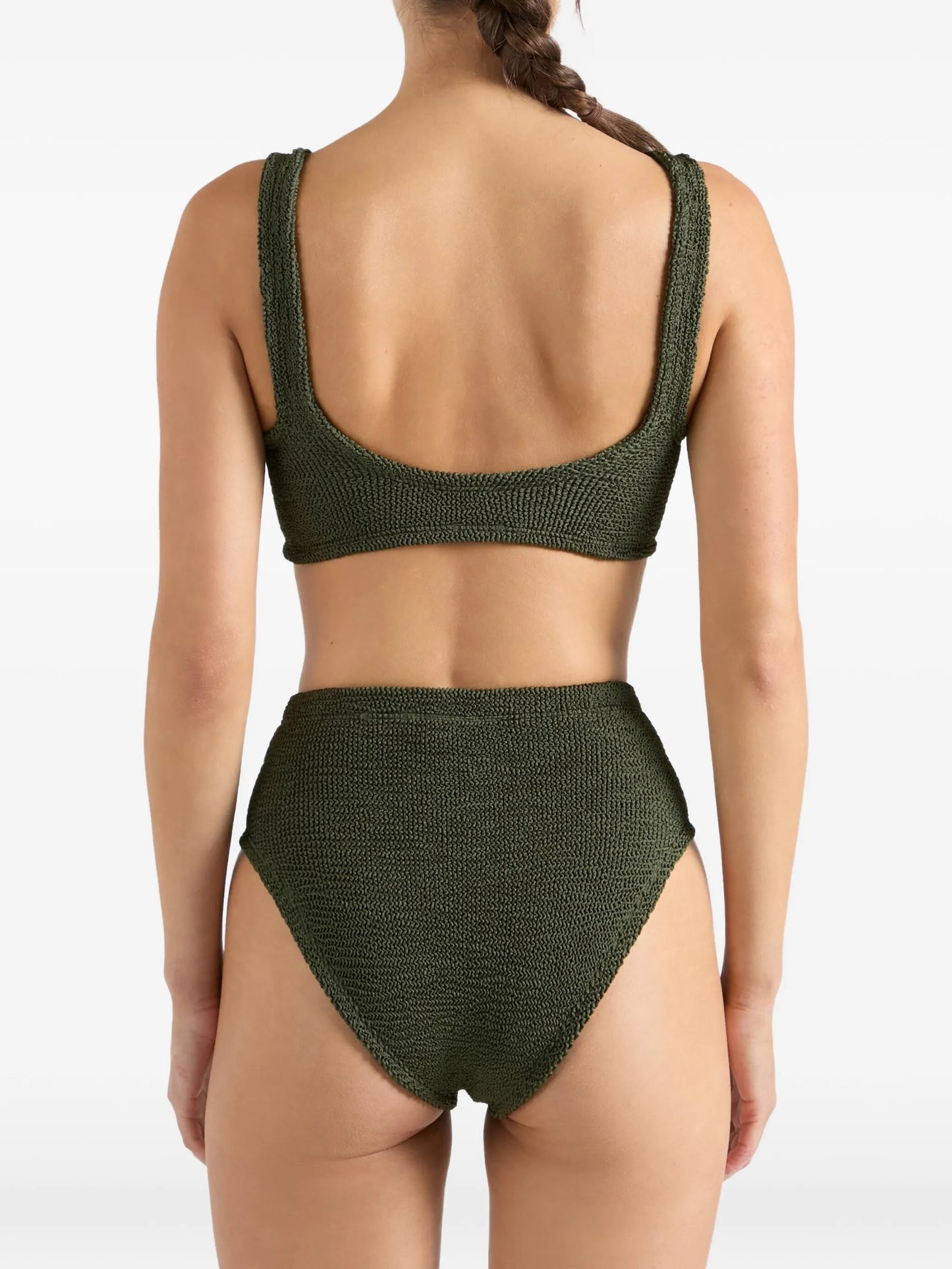 Patricia crinkle-effect bikini