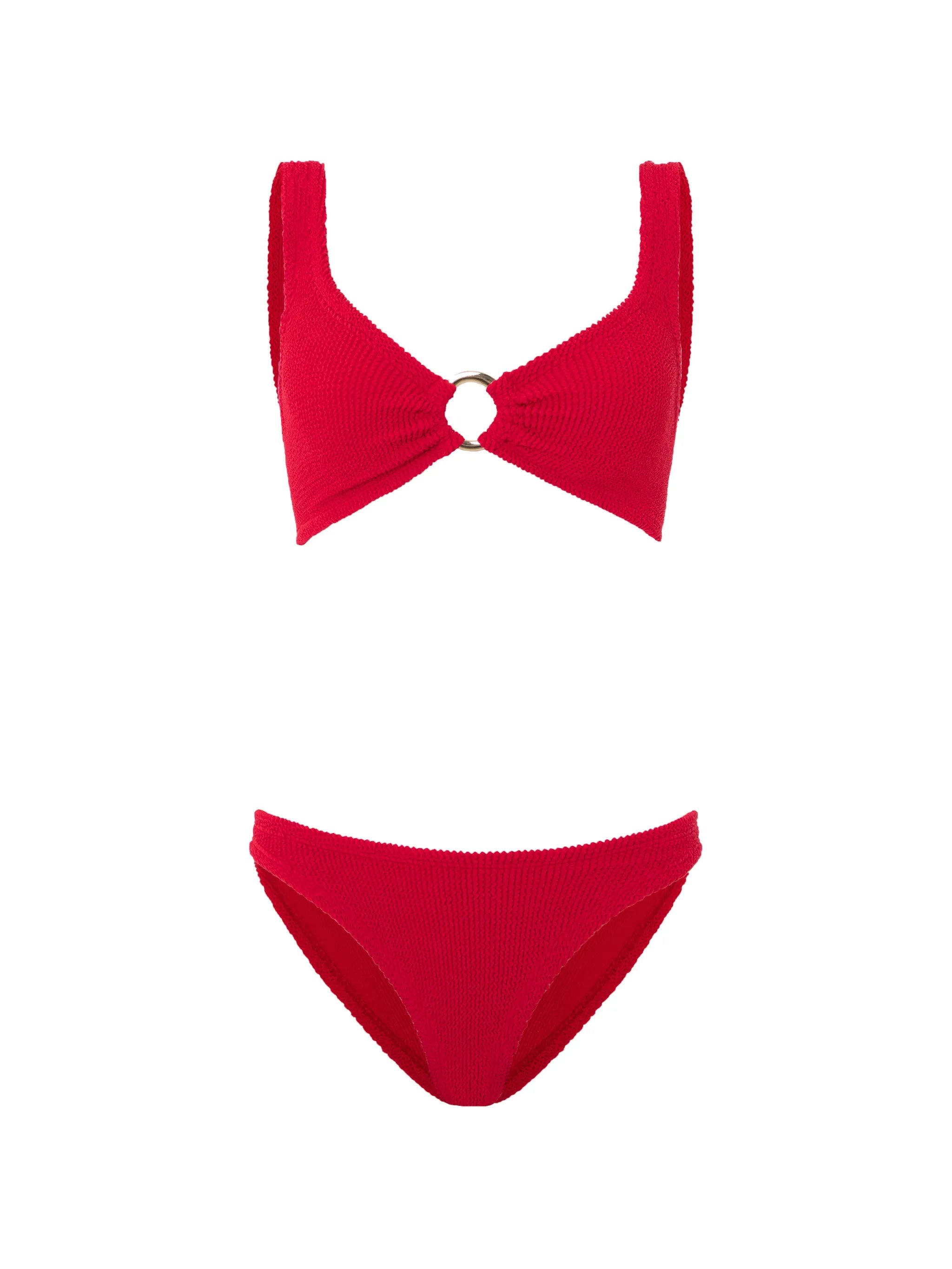 Julia hoop-detail bikini