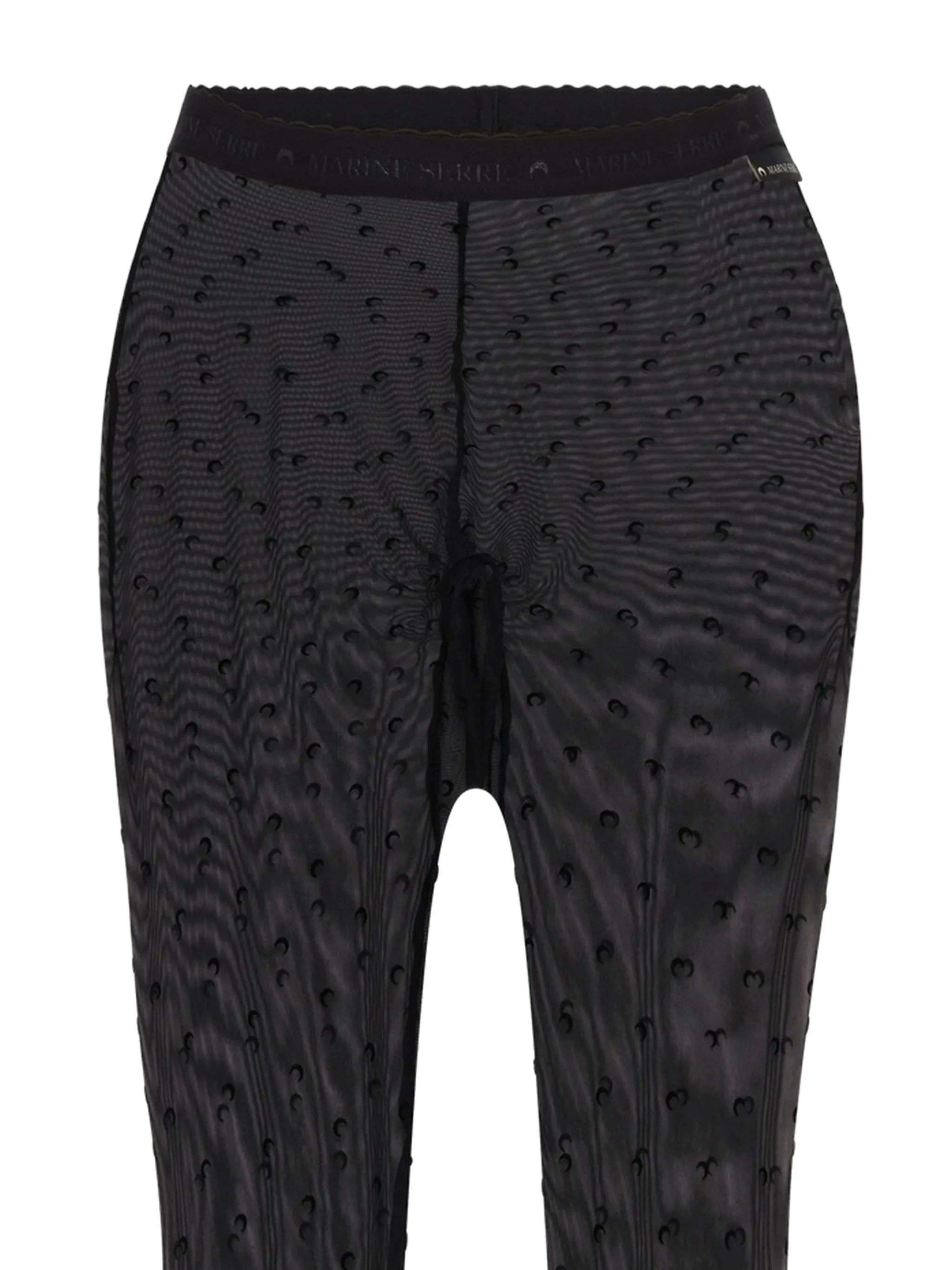 Second Skin plumetis mesh tights