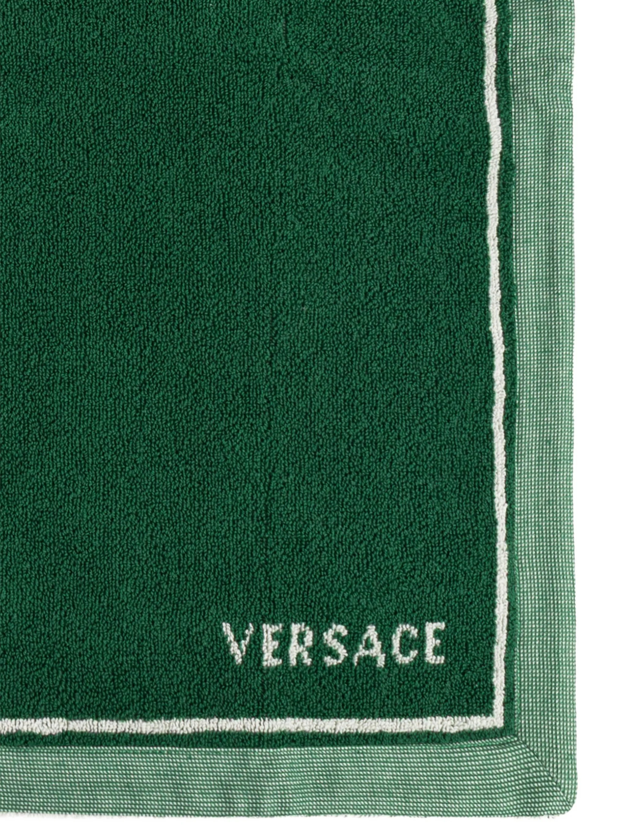 cotton-terry jacquard bath towel