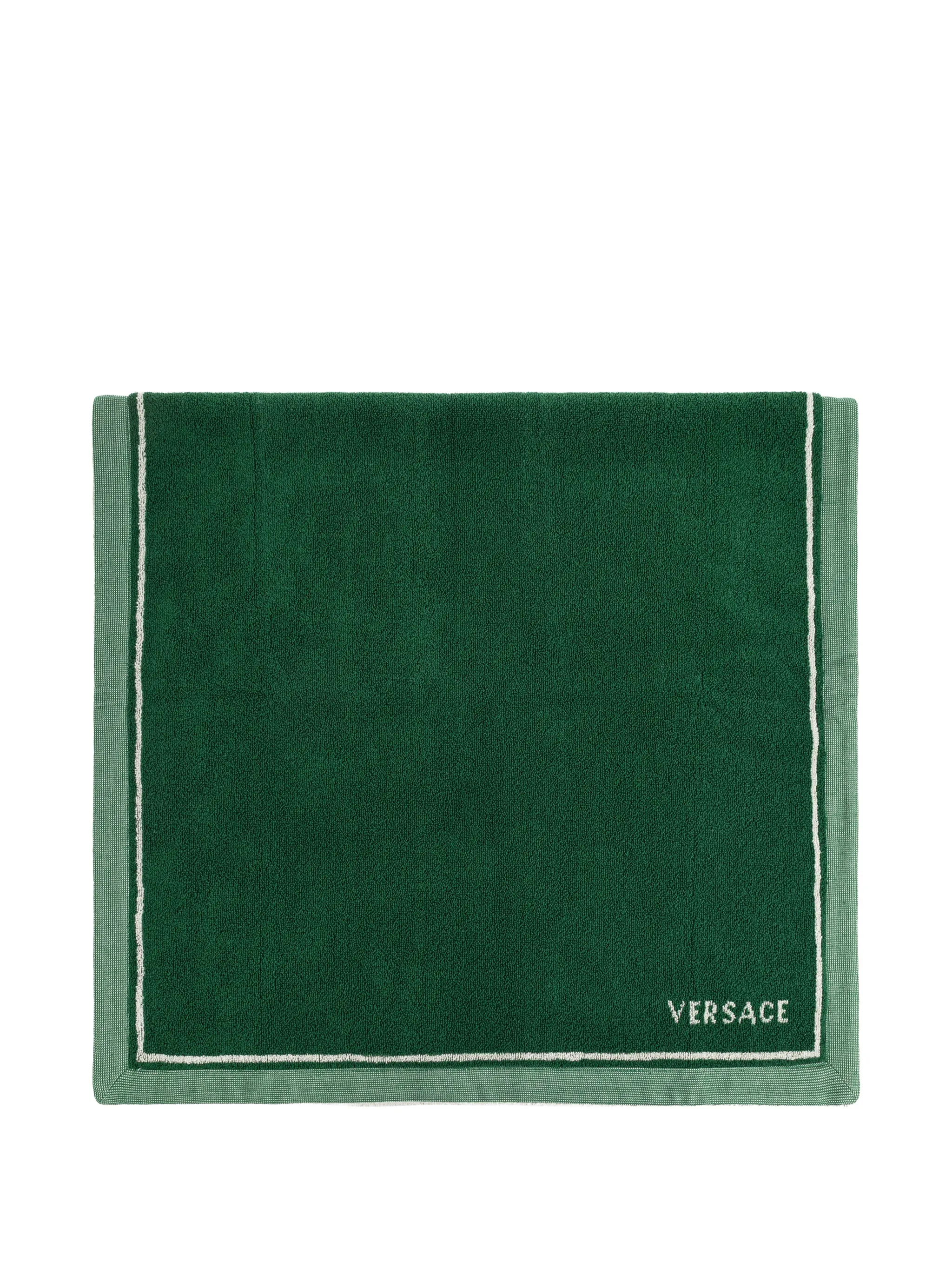 cotton-terry jacquard bath towel