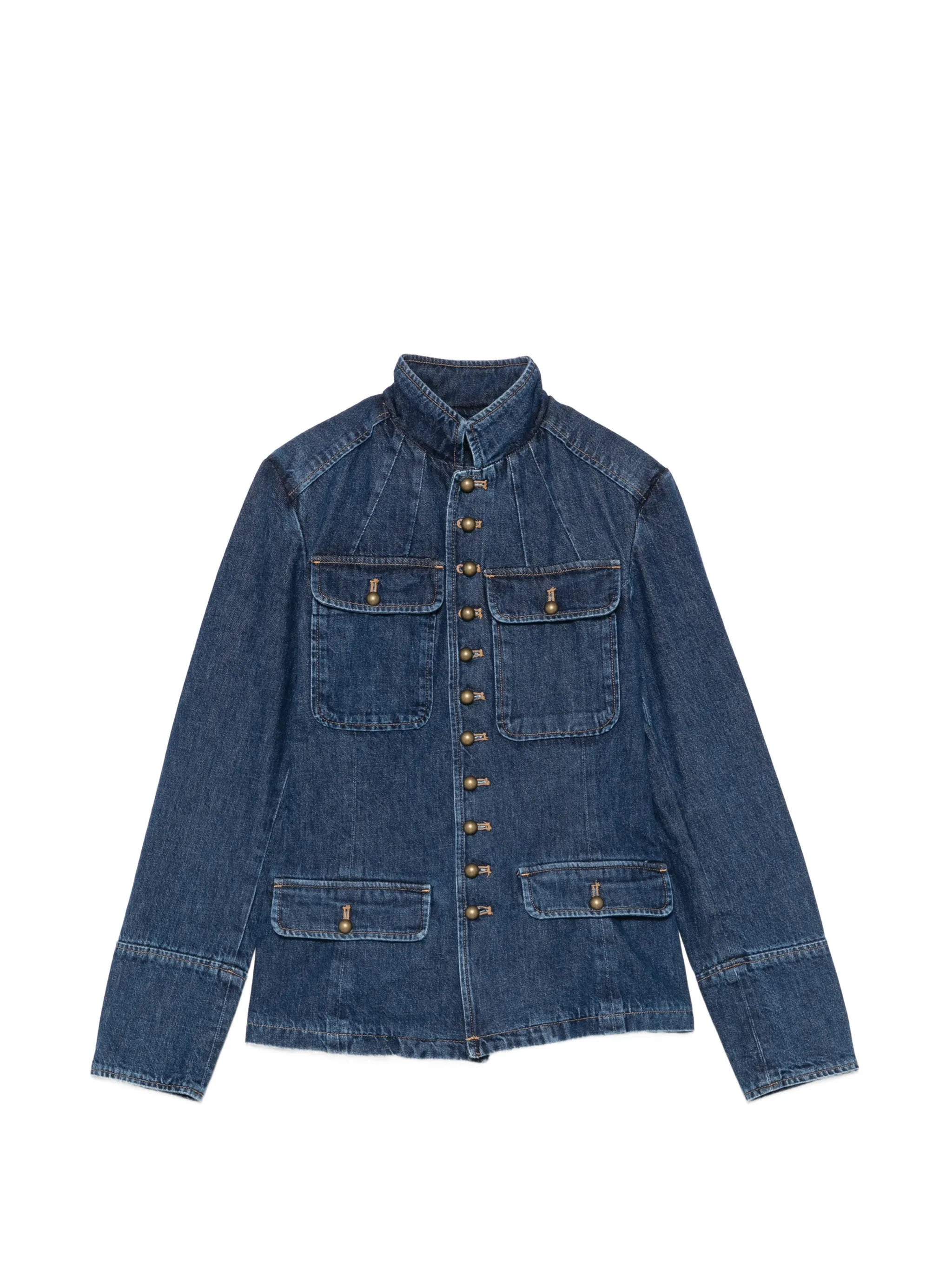 burron-fasteningdenim jacket
