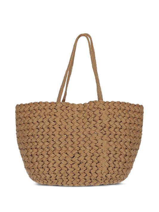 large Estelle Two woven tote bag