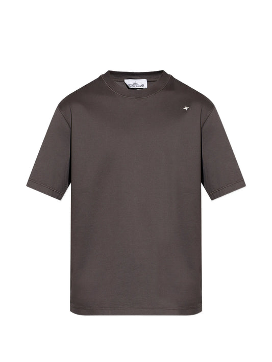 star-print T-shirt