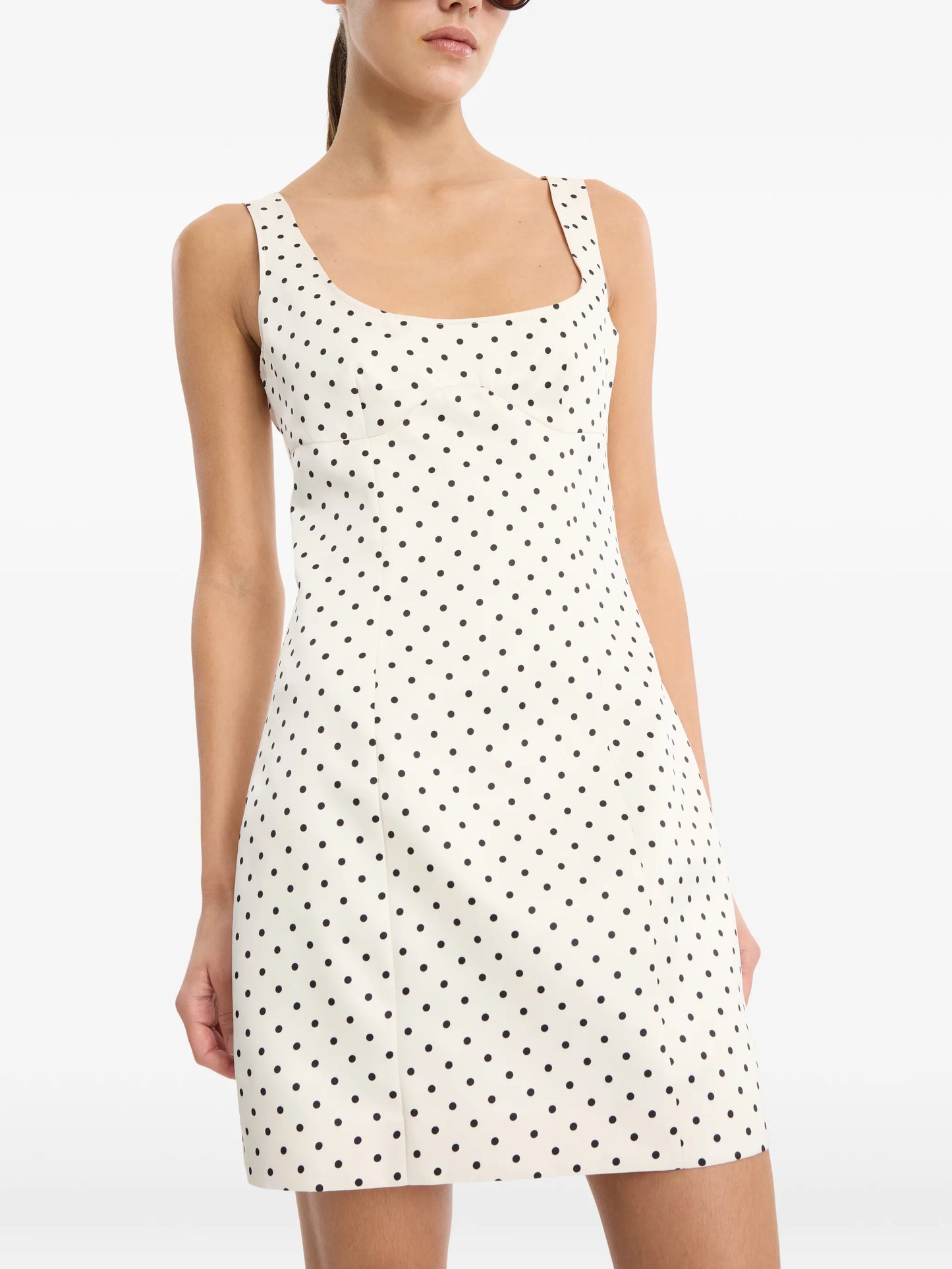 polka-dot dress
