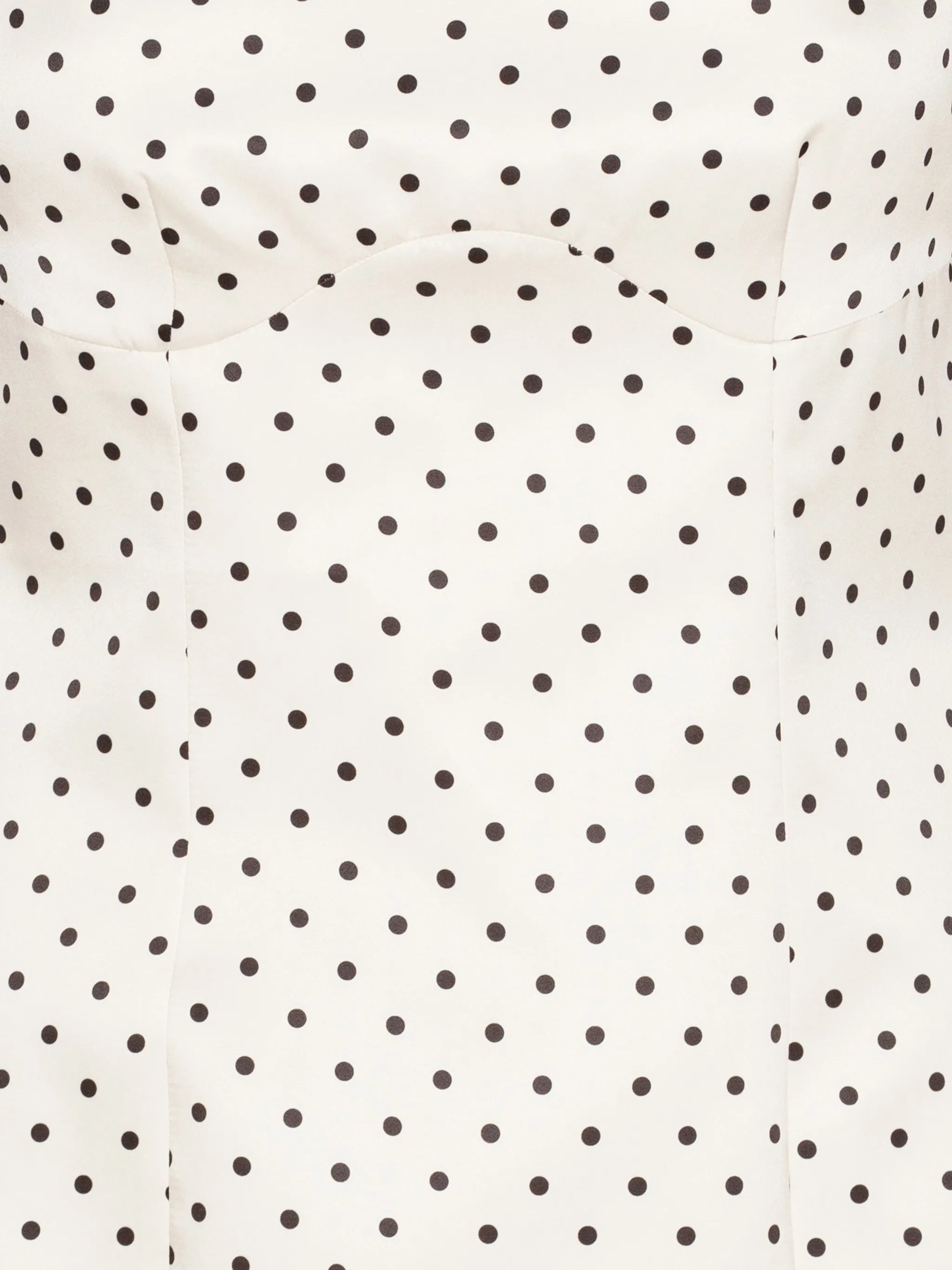 polka-dot dress