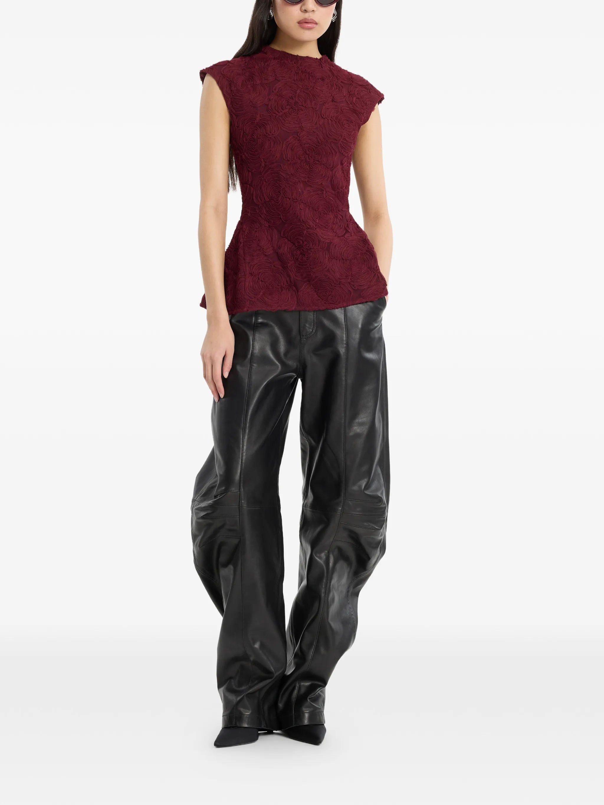 leather trousers
