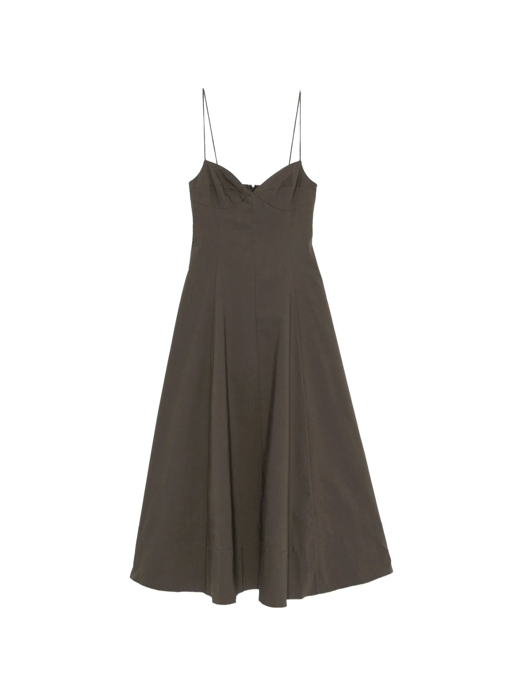 Cami panelled midi dress