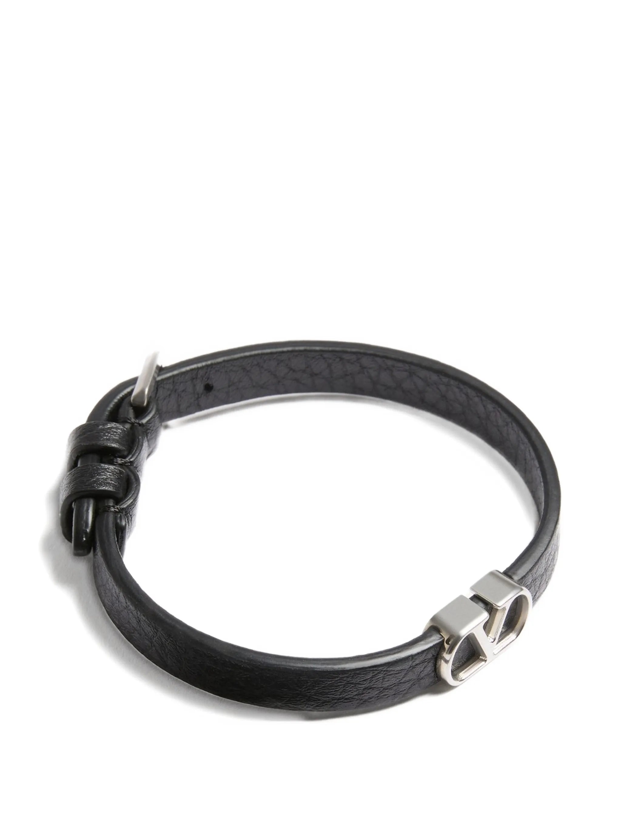 VLogo Signature leather bracelet