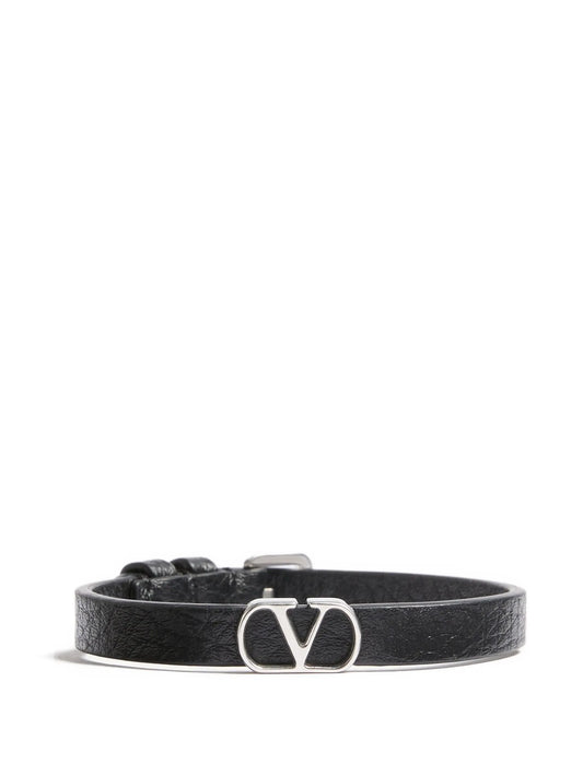 VLogo Signature leather bracelet