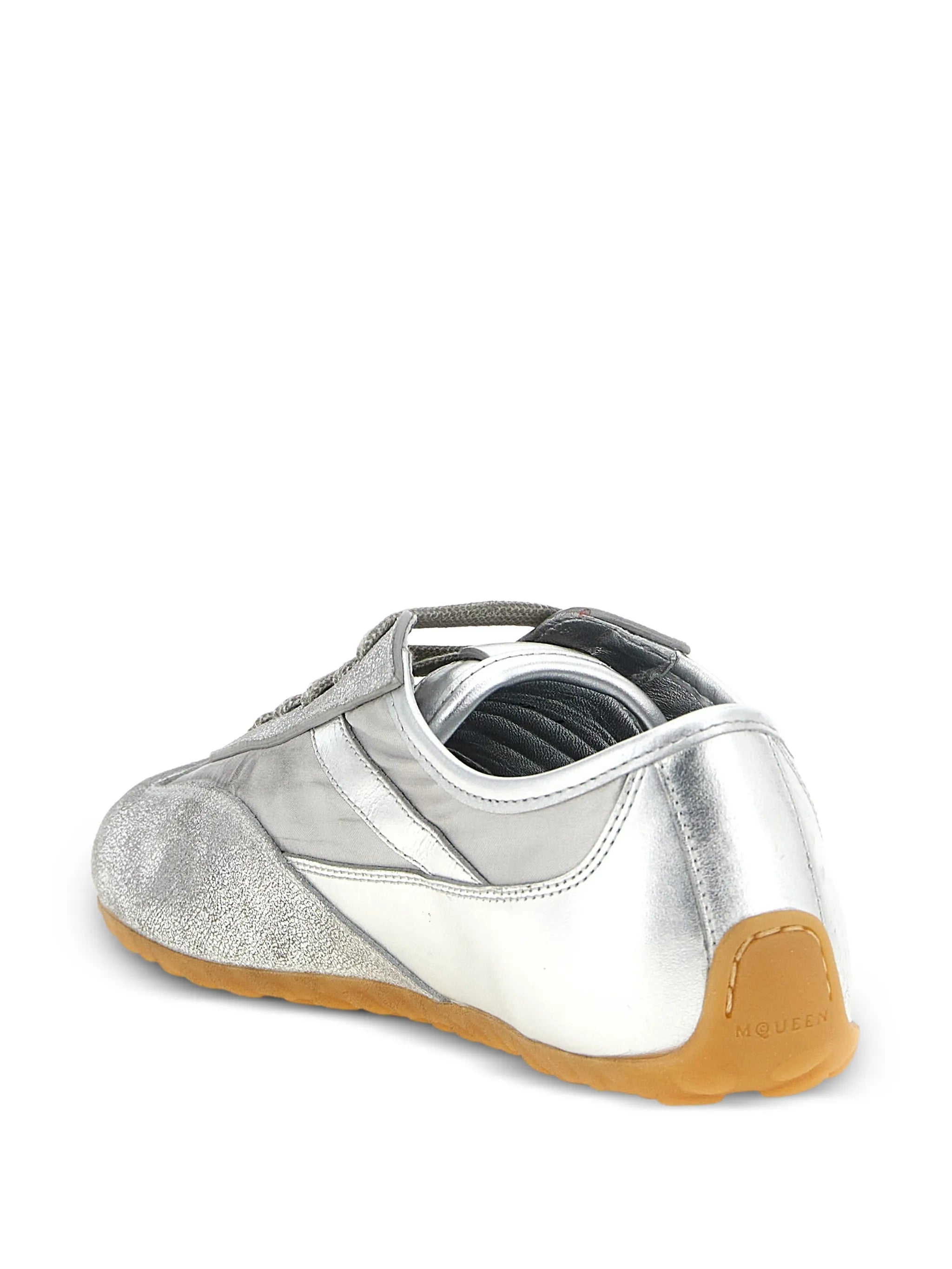 embossed-logo sneakers