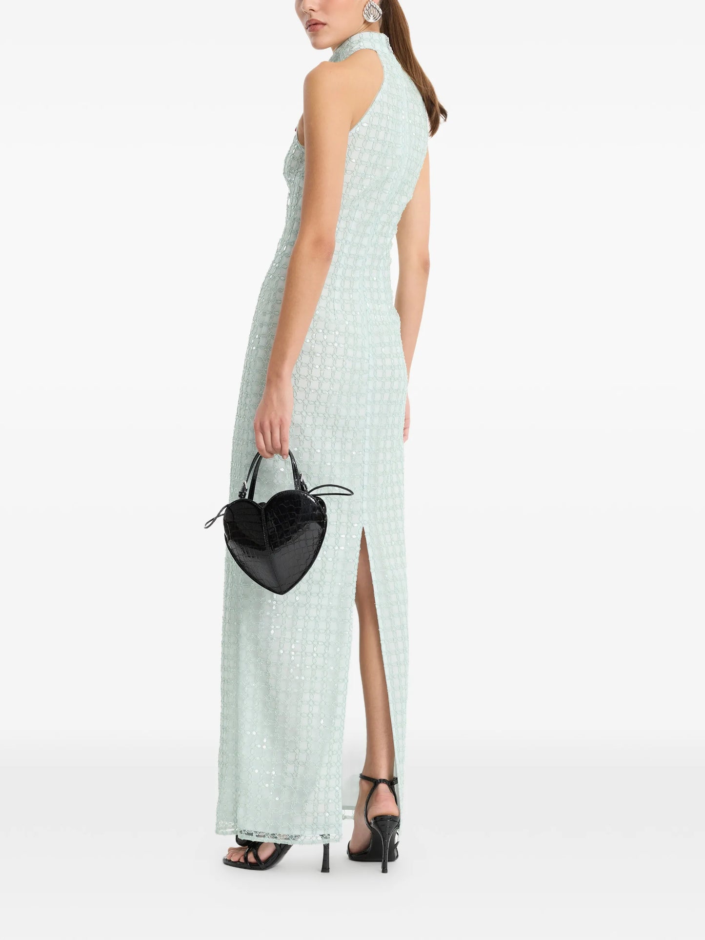 beaded maxi dress
