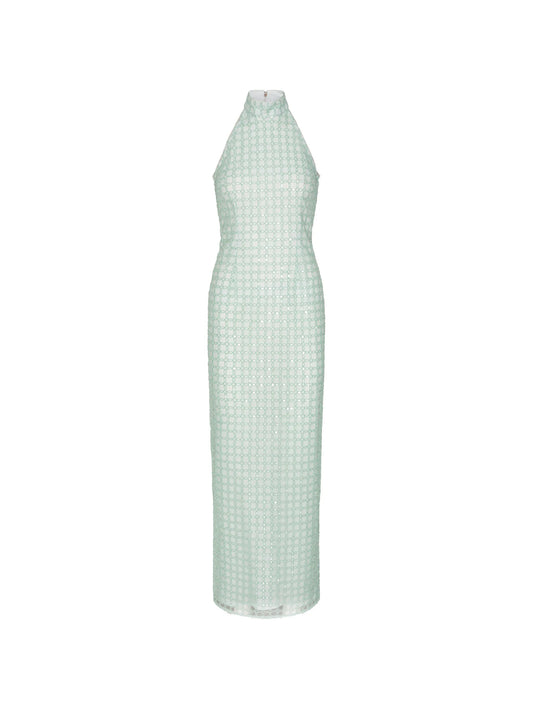 beaded maxi dress