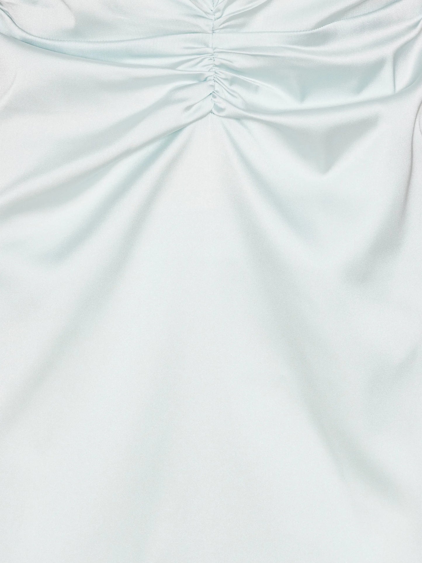 gathered midi dress