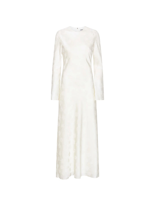 biascut floral maxi dress