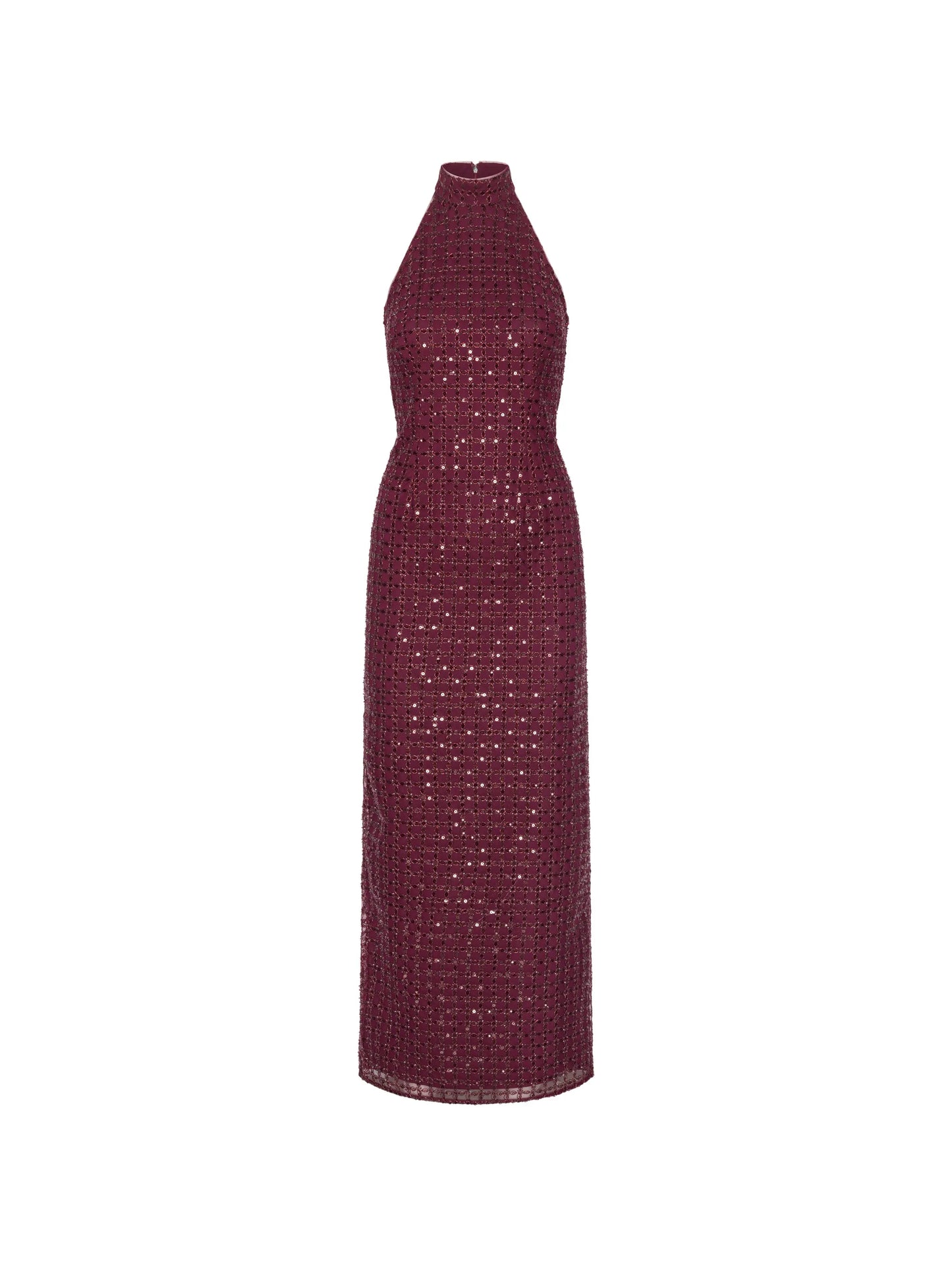 beaded maxi dress