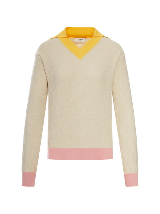 V-neck sweater