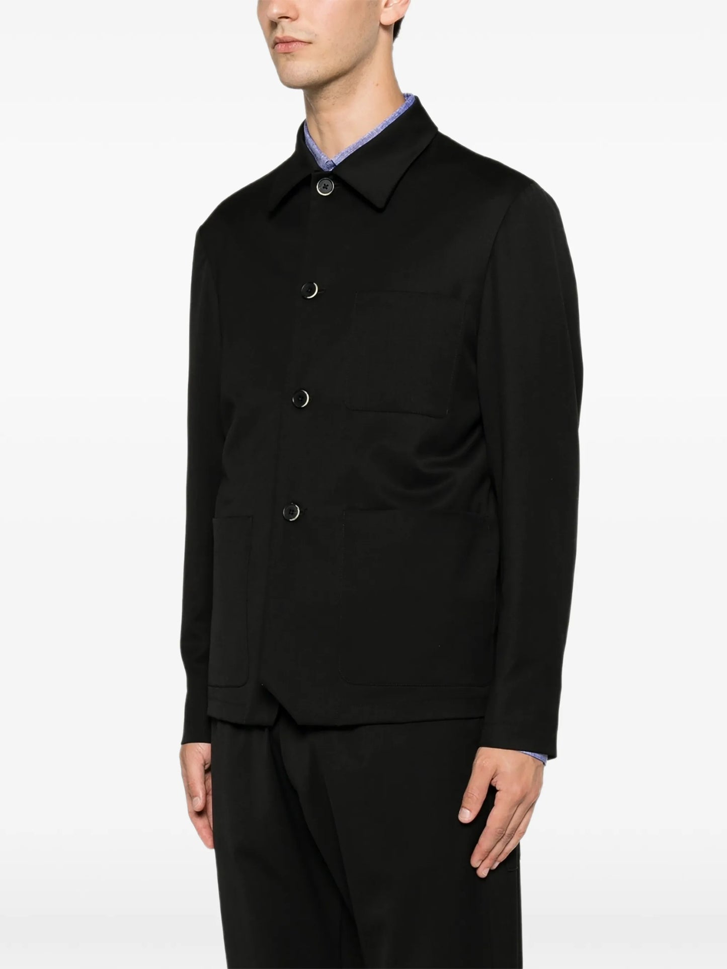 Visal button-up overshirt