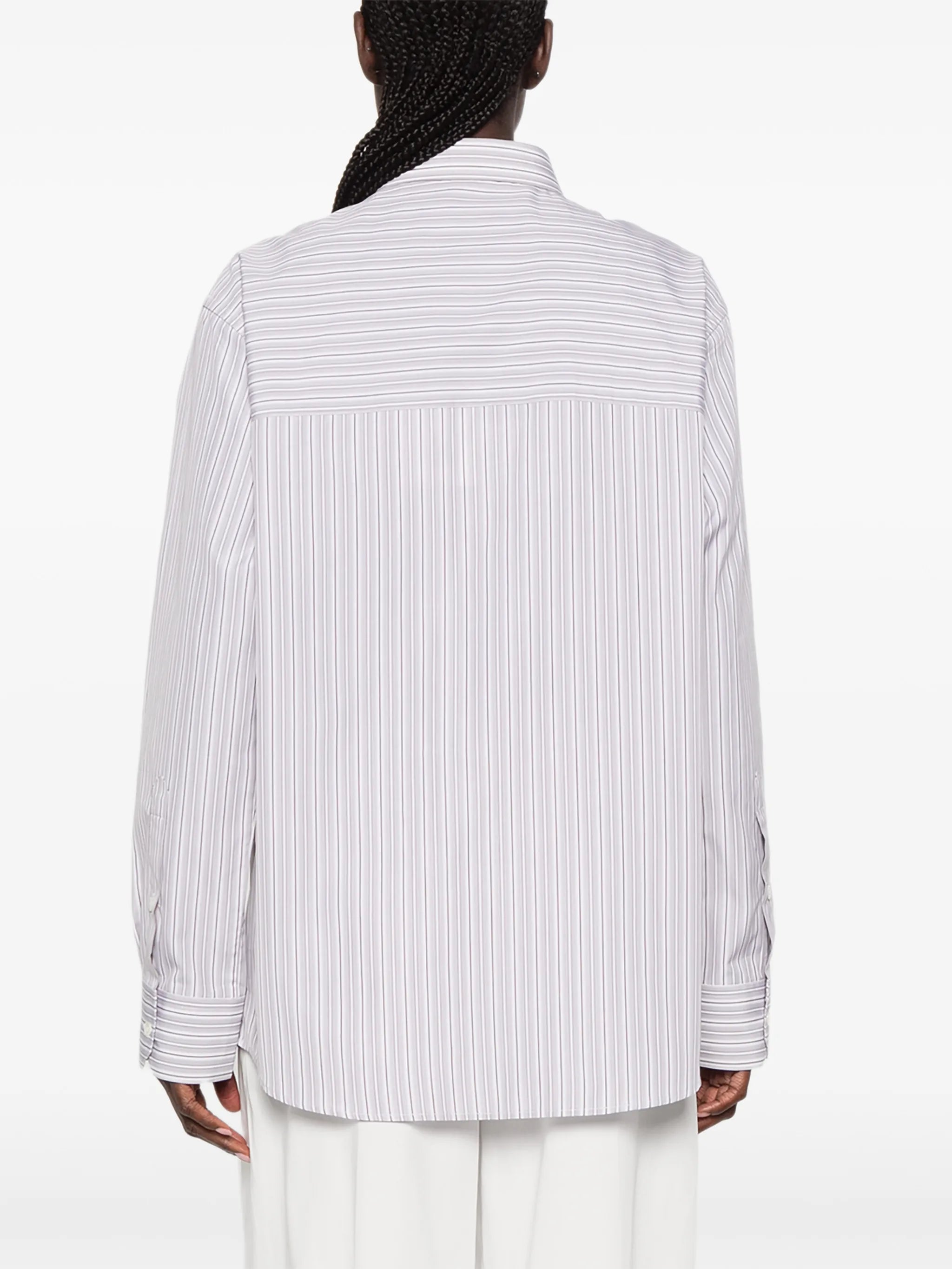striped cotton shirt