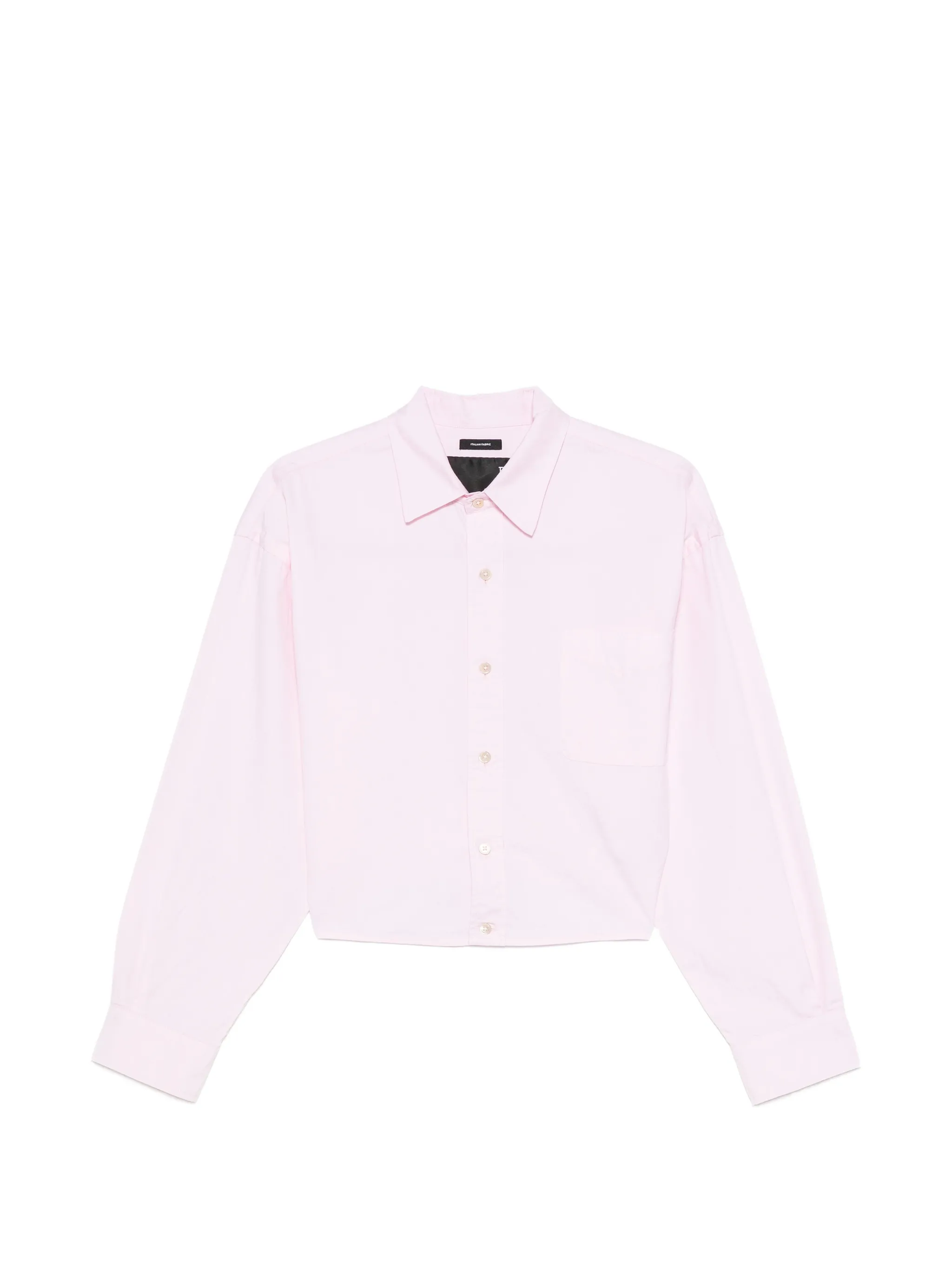 Split Hem Shirt light pink