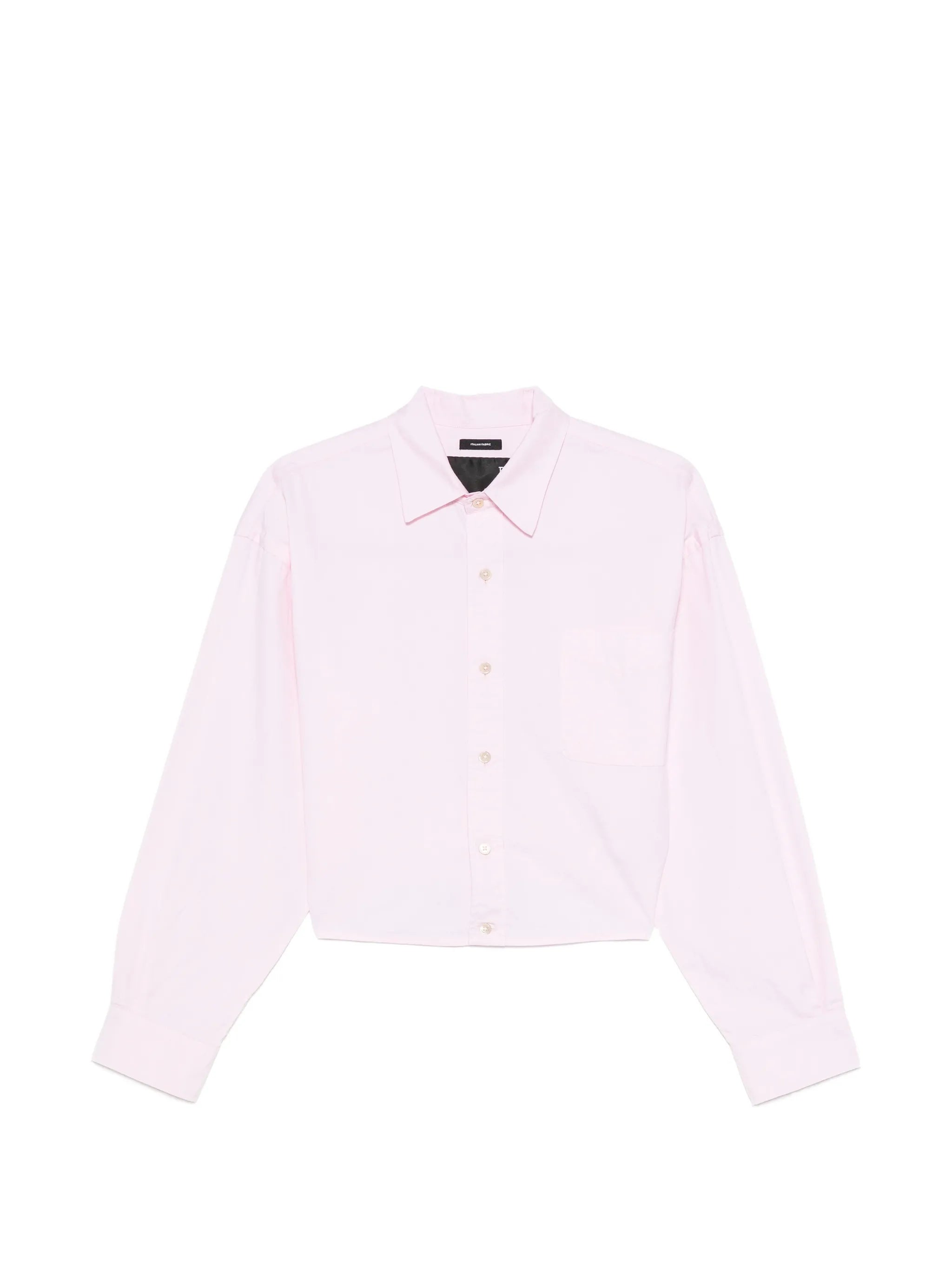 Split Hem Shirt light pink
