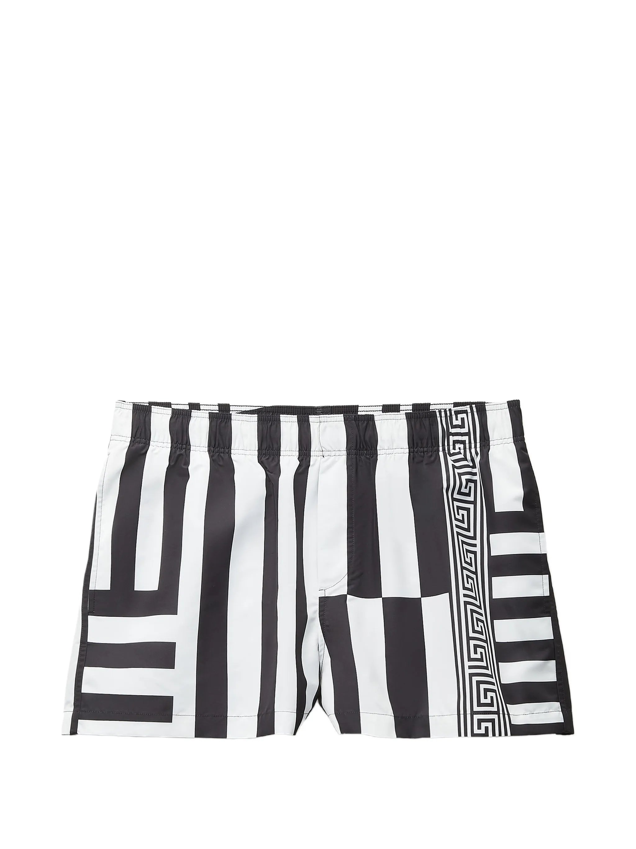 printed swim shorts