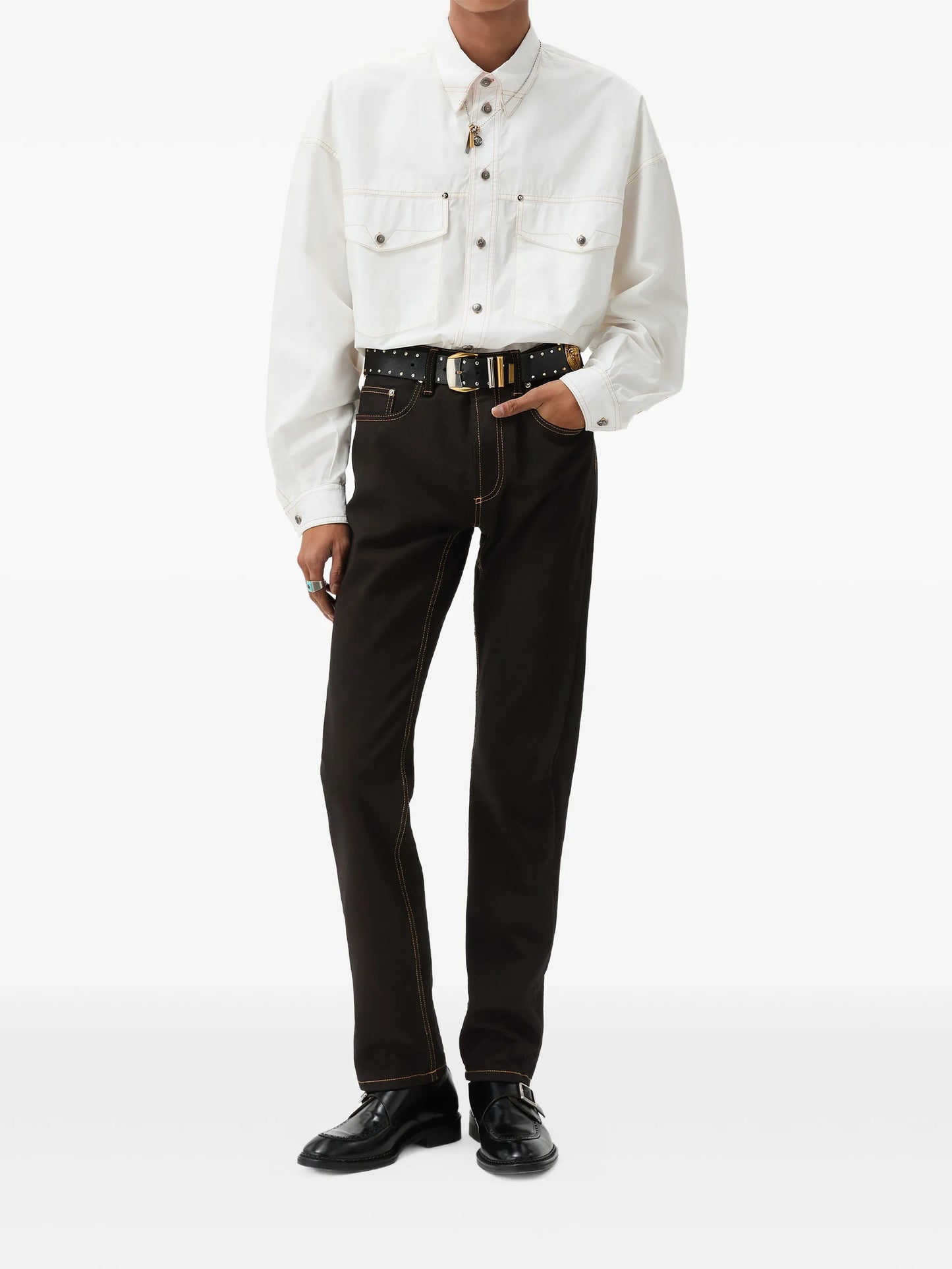 tapered jeans
