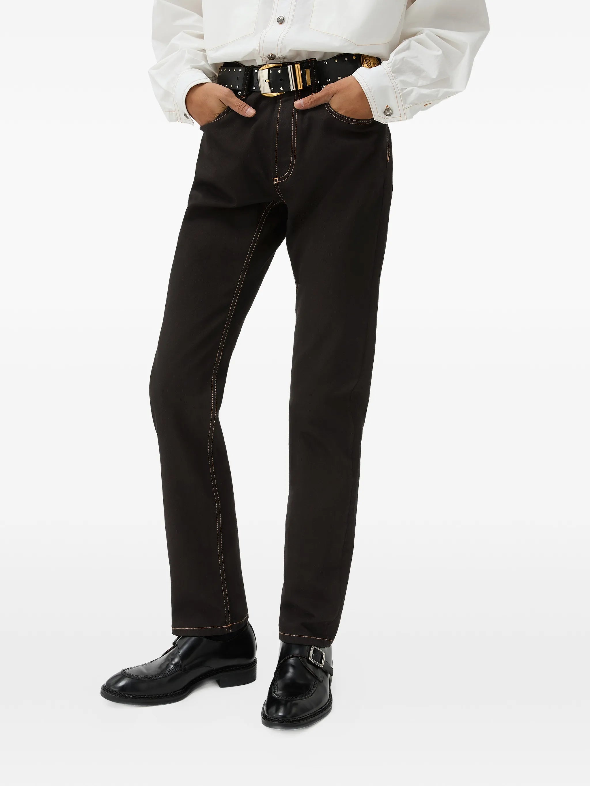 tapered jeans