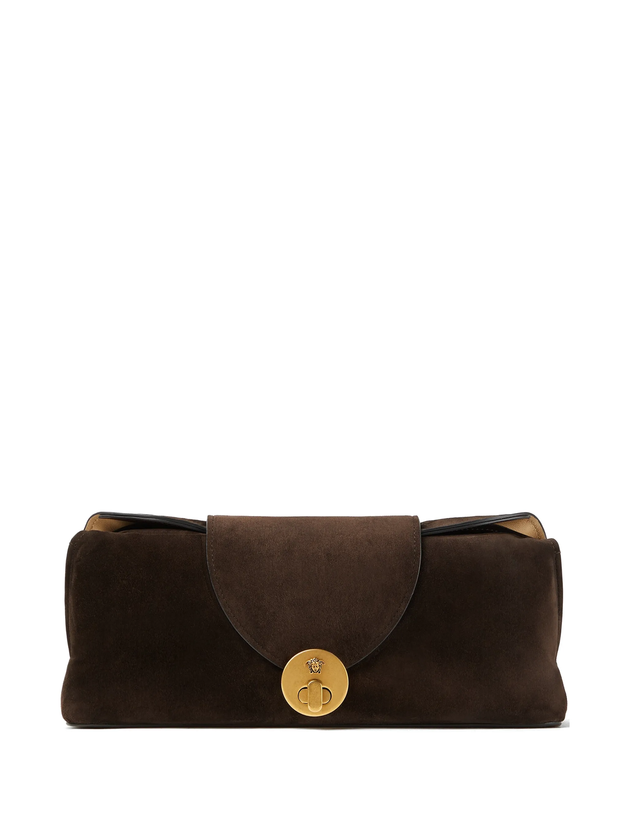 Vivian suede clutch
