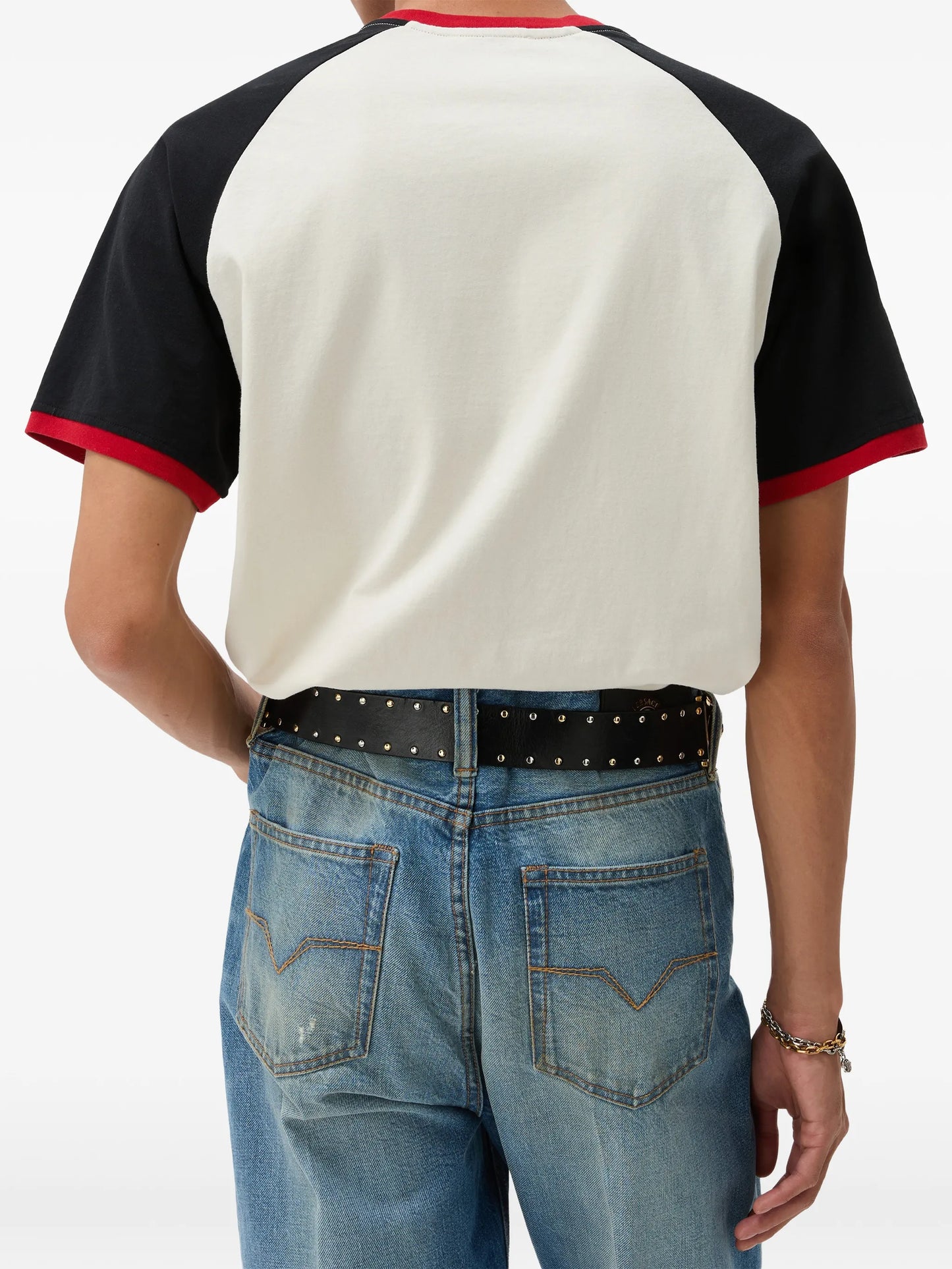printed cotton-jersey regular T-shirt