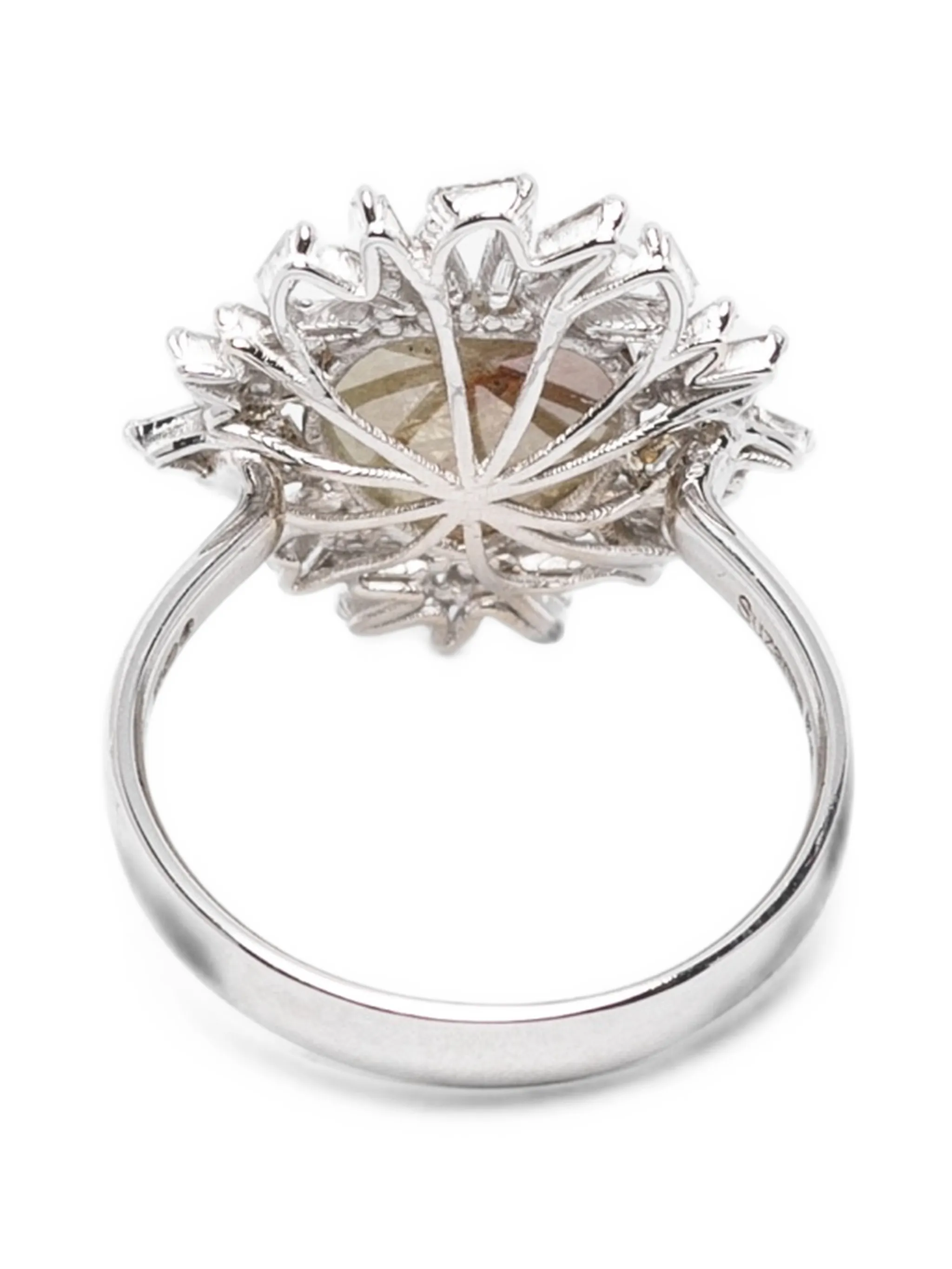One of a Kind diamond cluster ring
