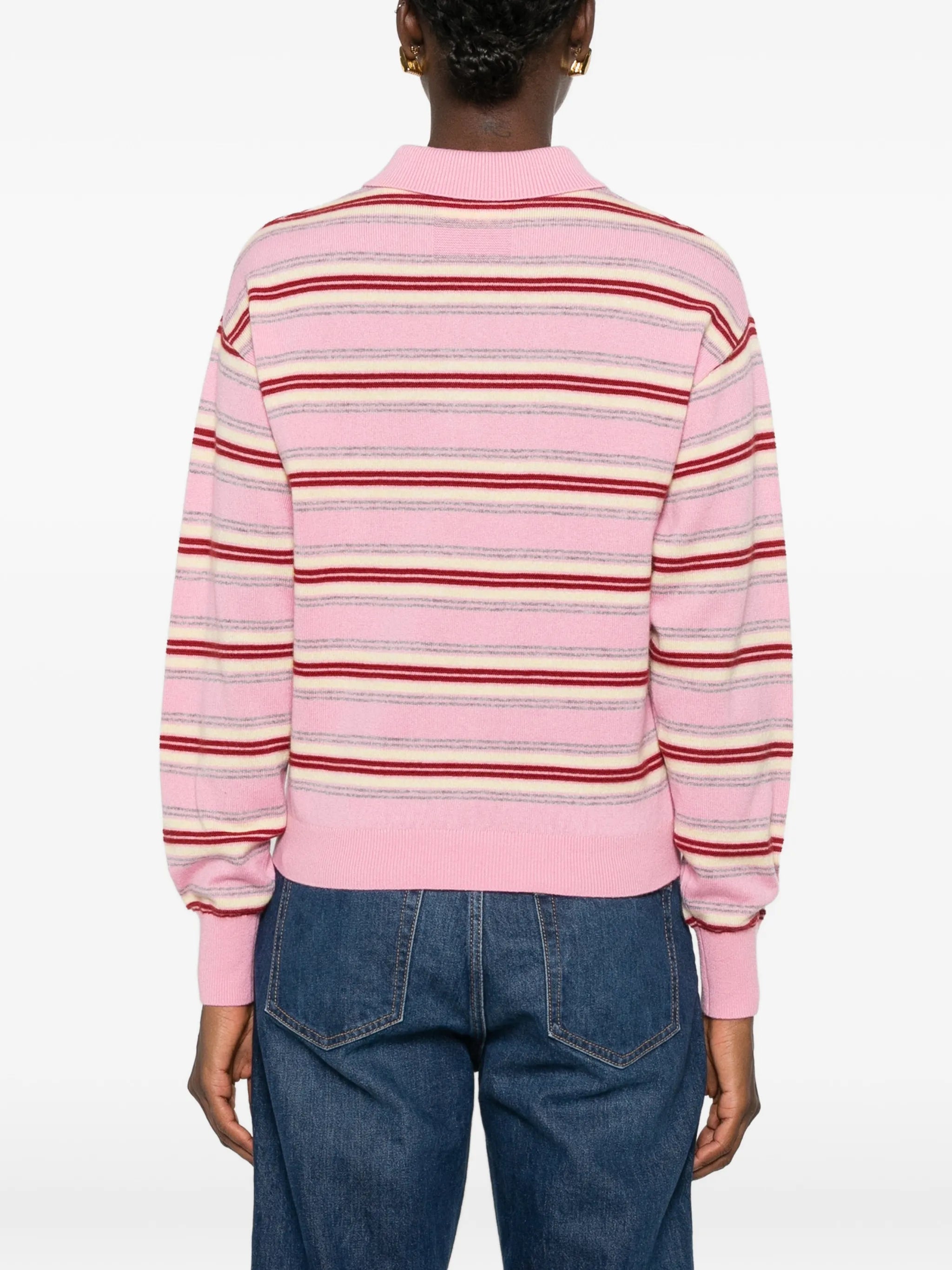 Collegiate polo top