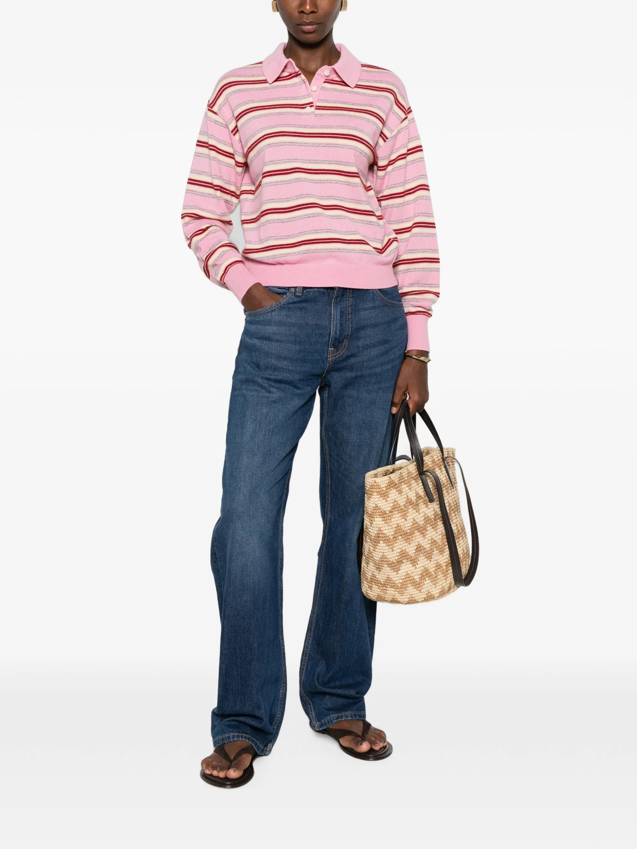 Collegiate polo top