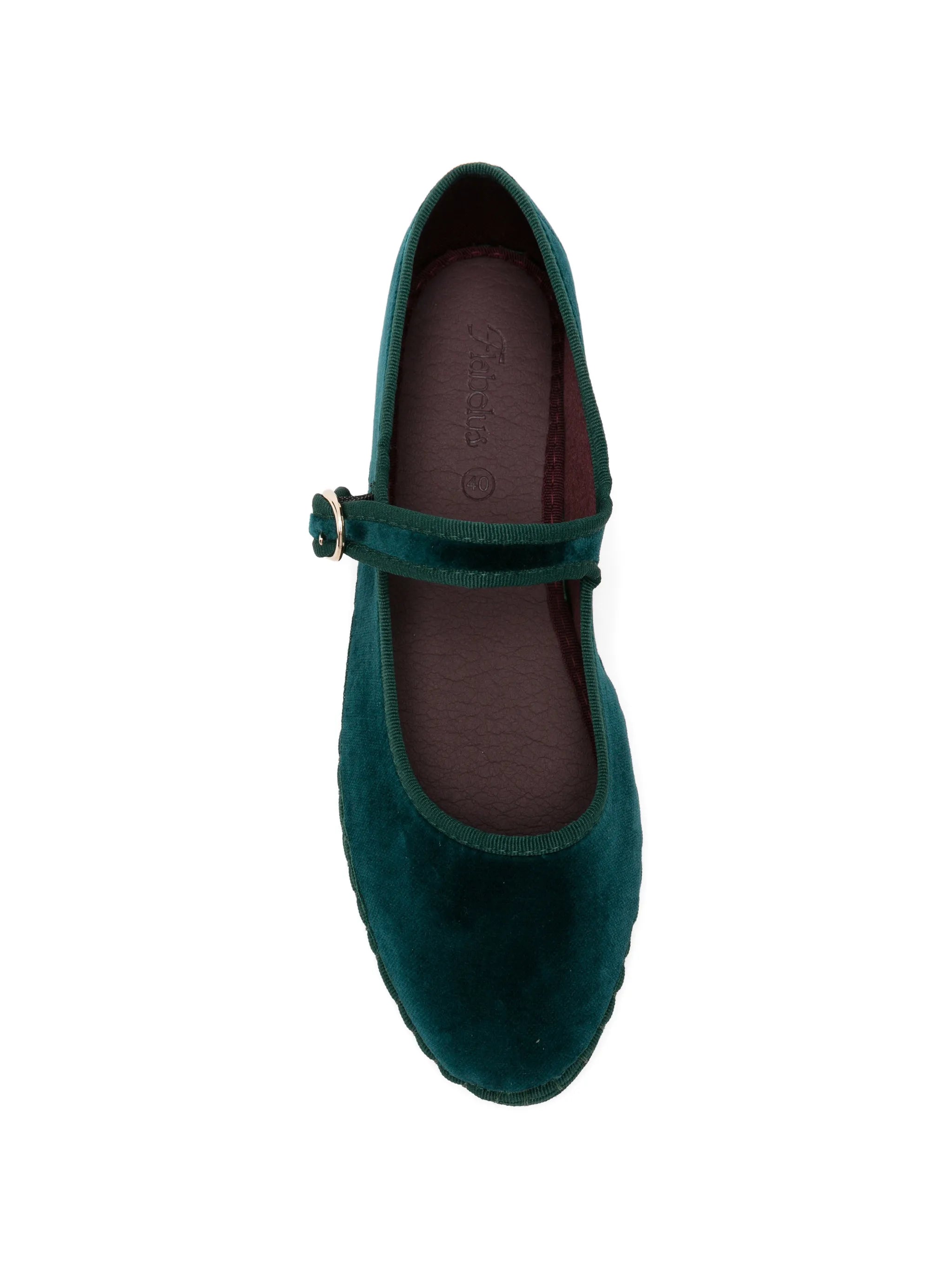Leonor velvet ballet flats