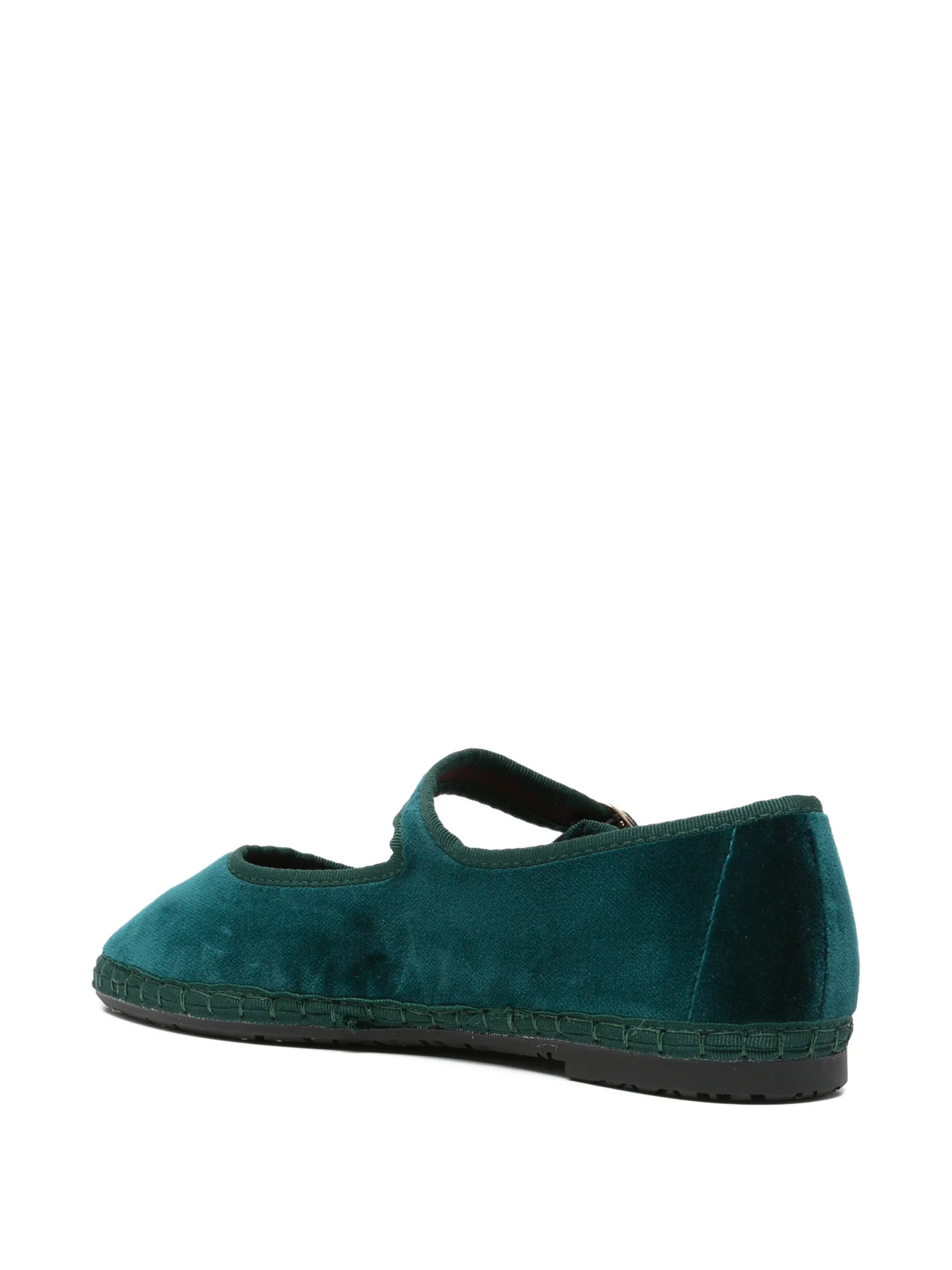 Leonor velvet ballet flats