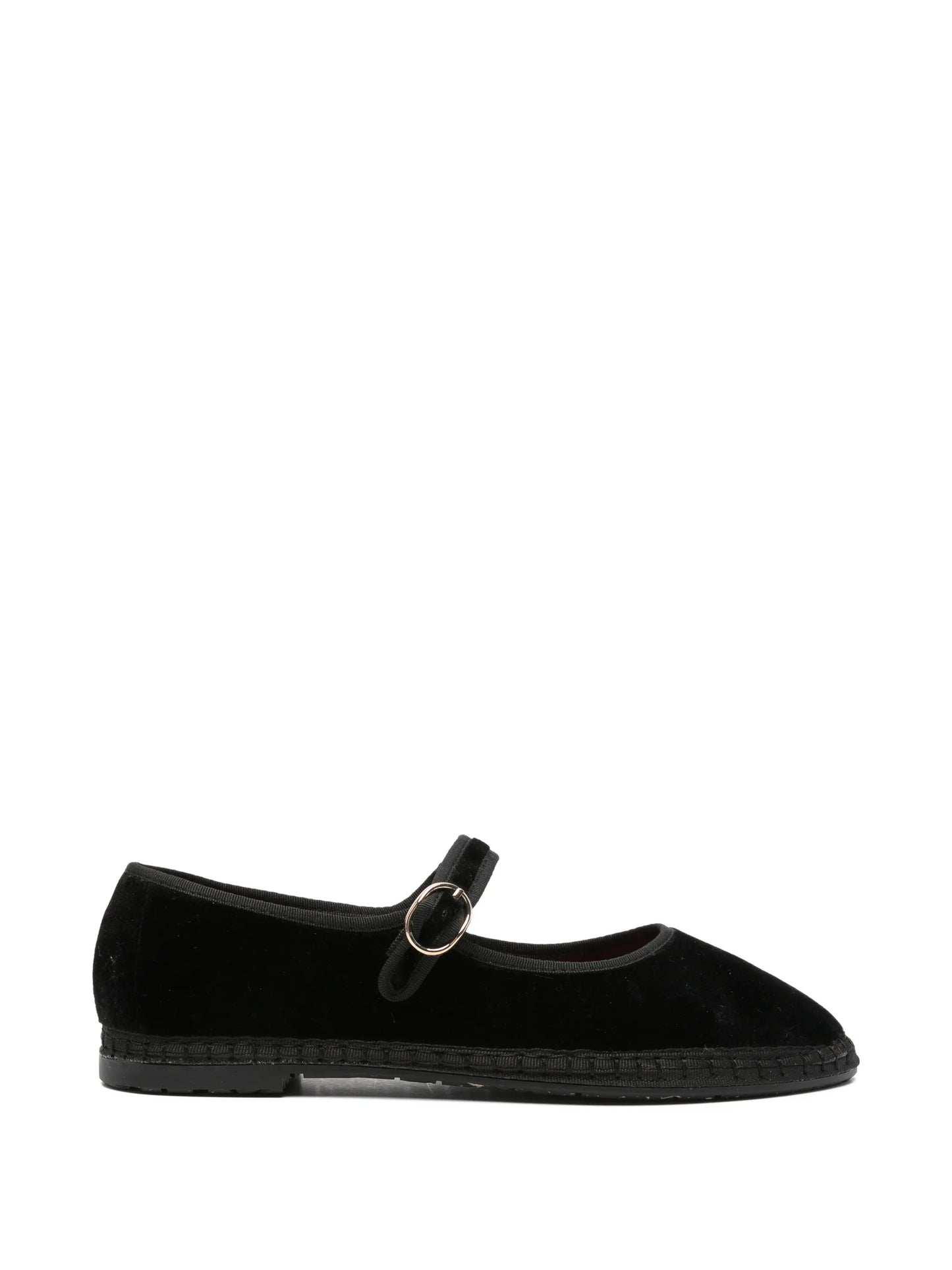 Antonia velvet ballet flats
