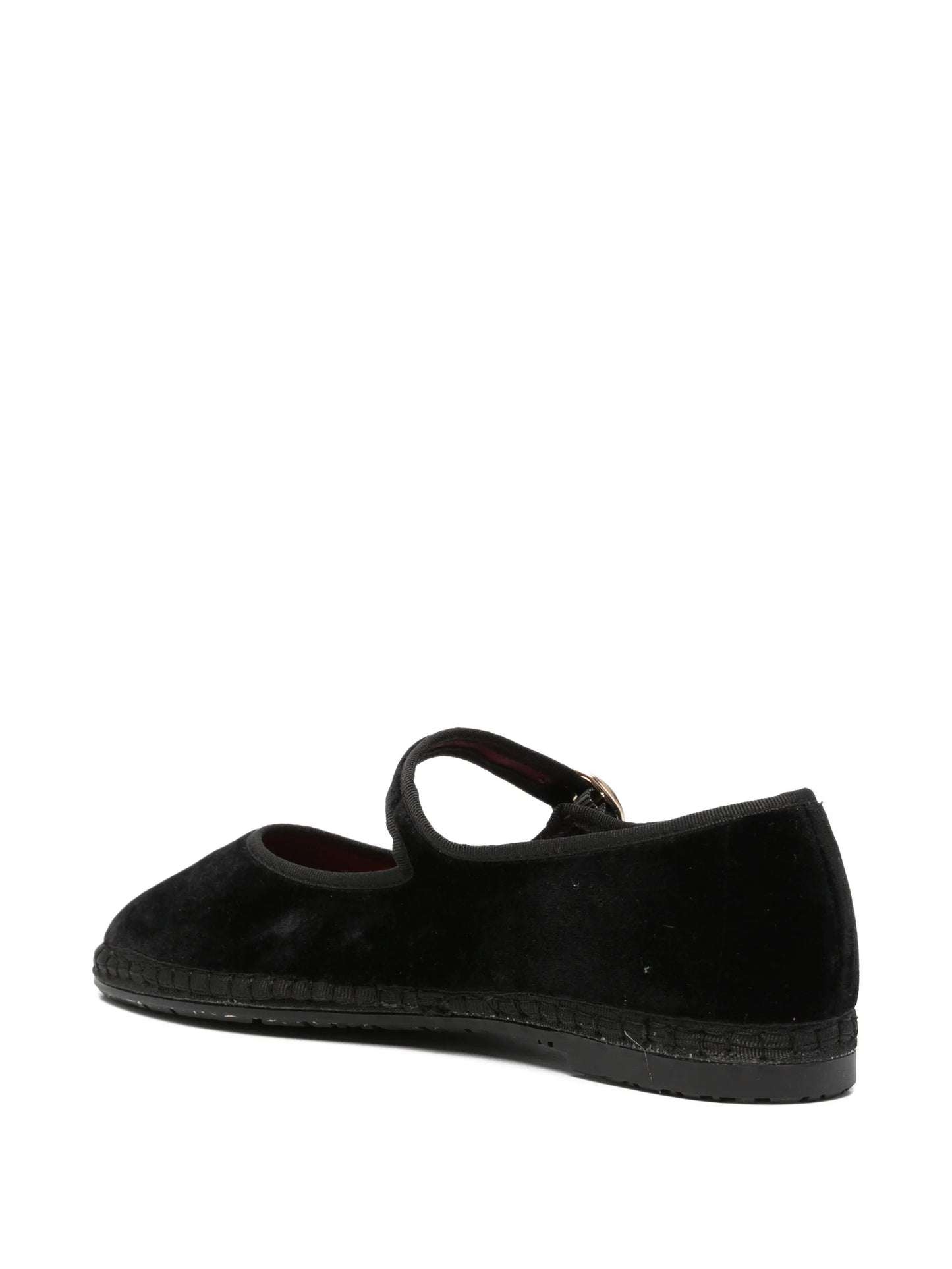 Antonia velvet ballet flats