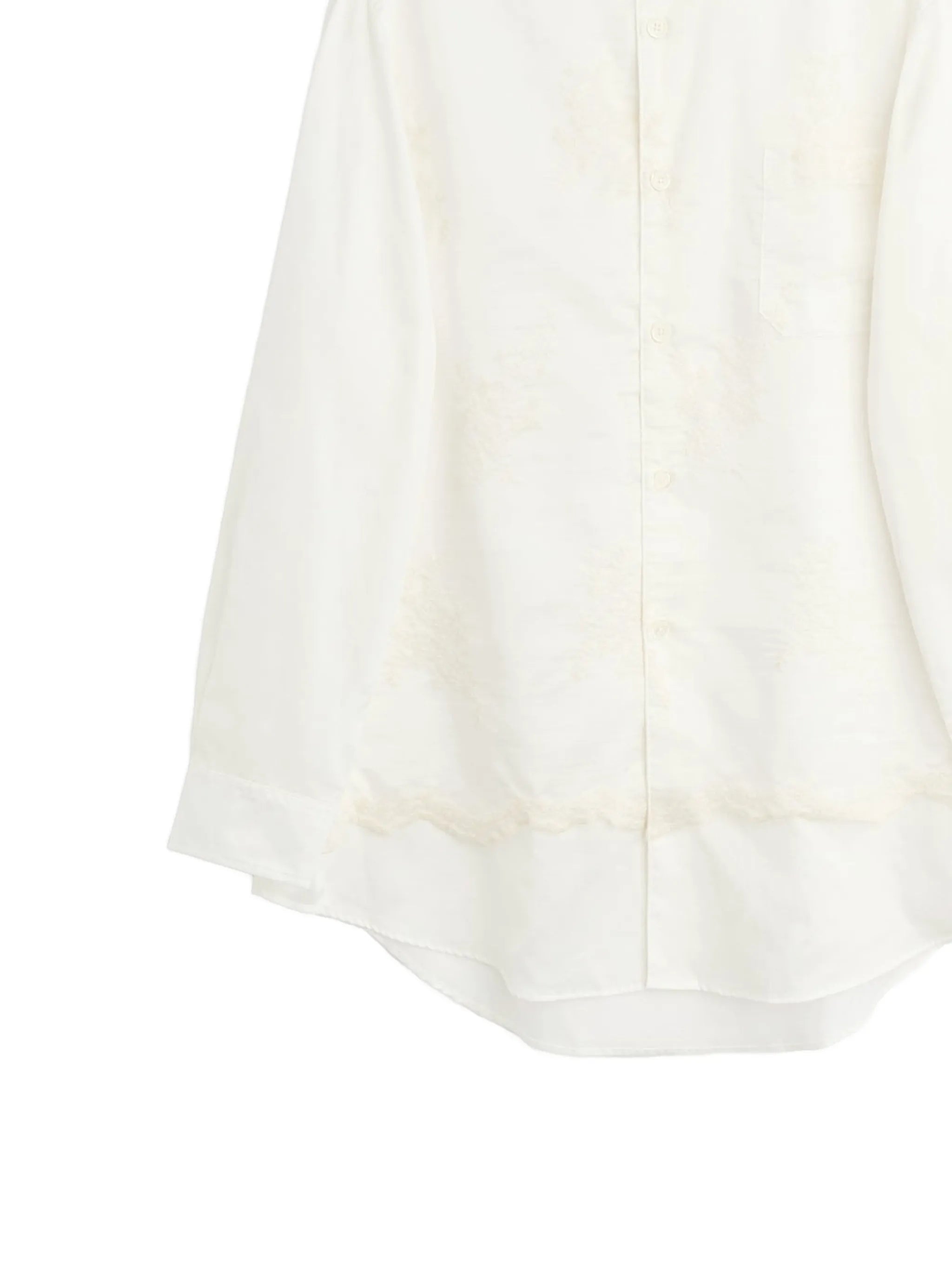 Vast floral-lace shirt