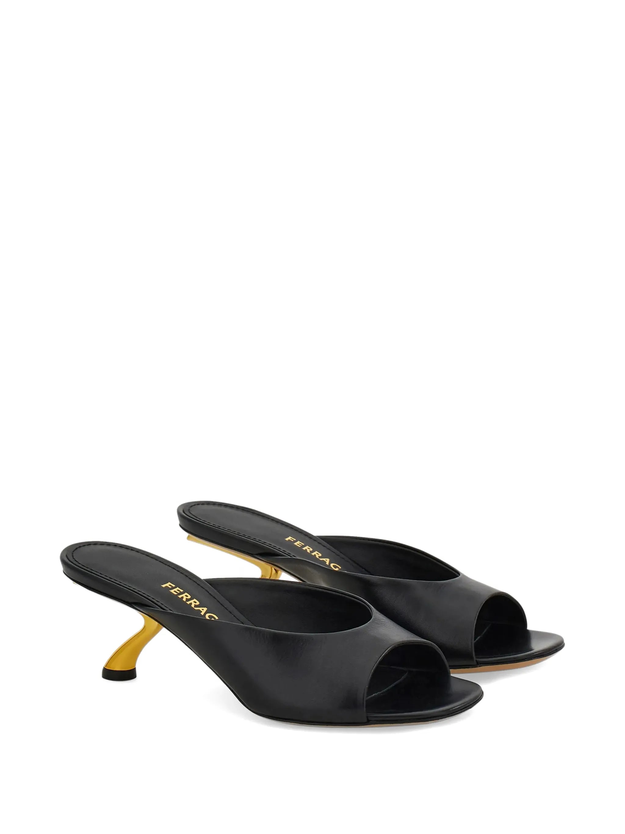 S-shaped open toe sandals